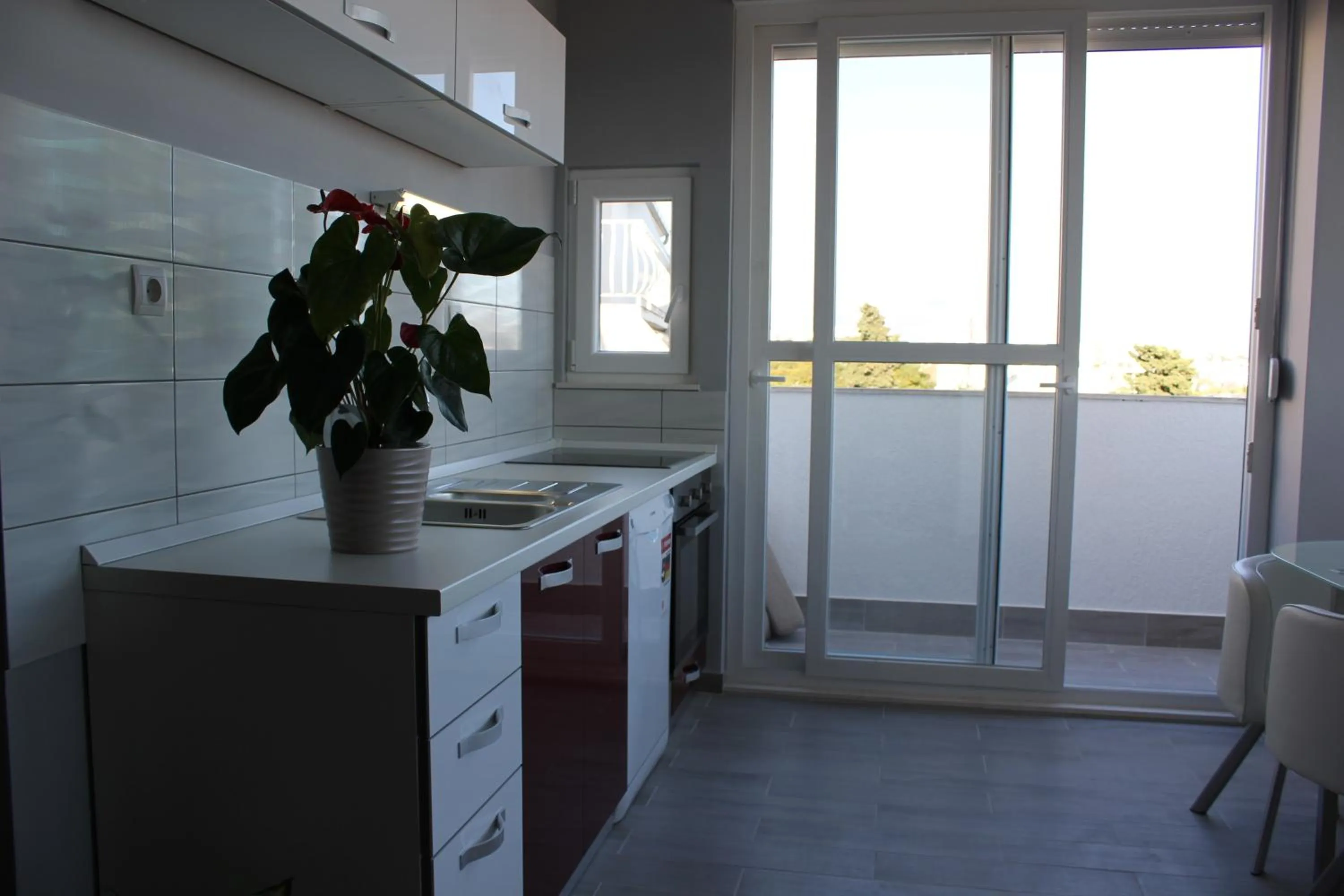 Kitchen or kitchenette in Apartments Kike&Ana