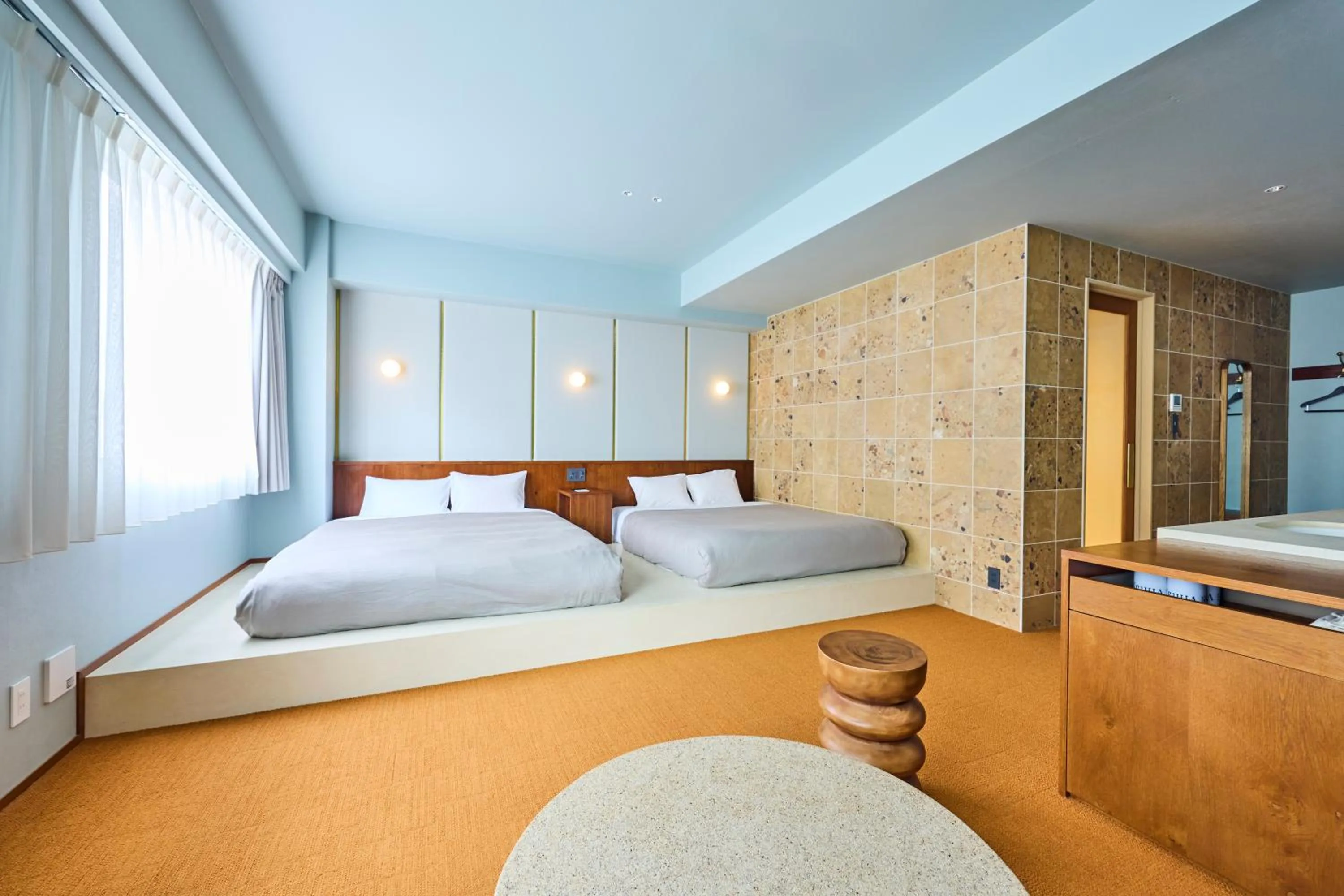 Photo of the whole room, Bed in Hotel Vintage Tokyo Meguro Fudomae