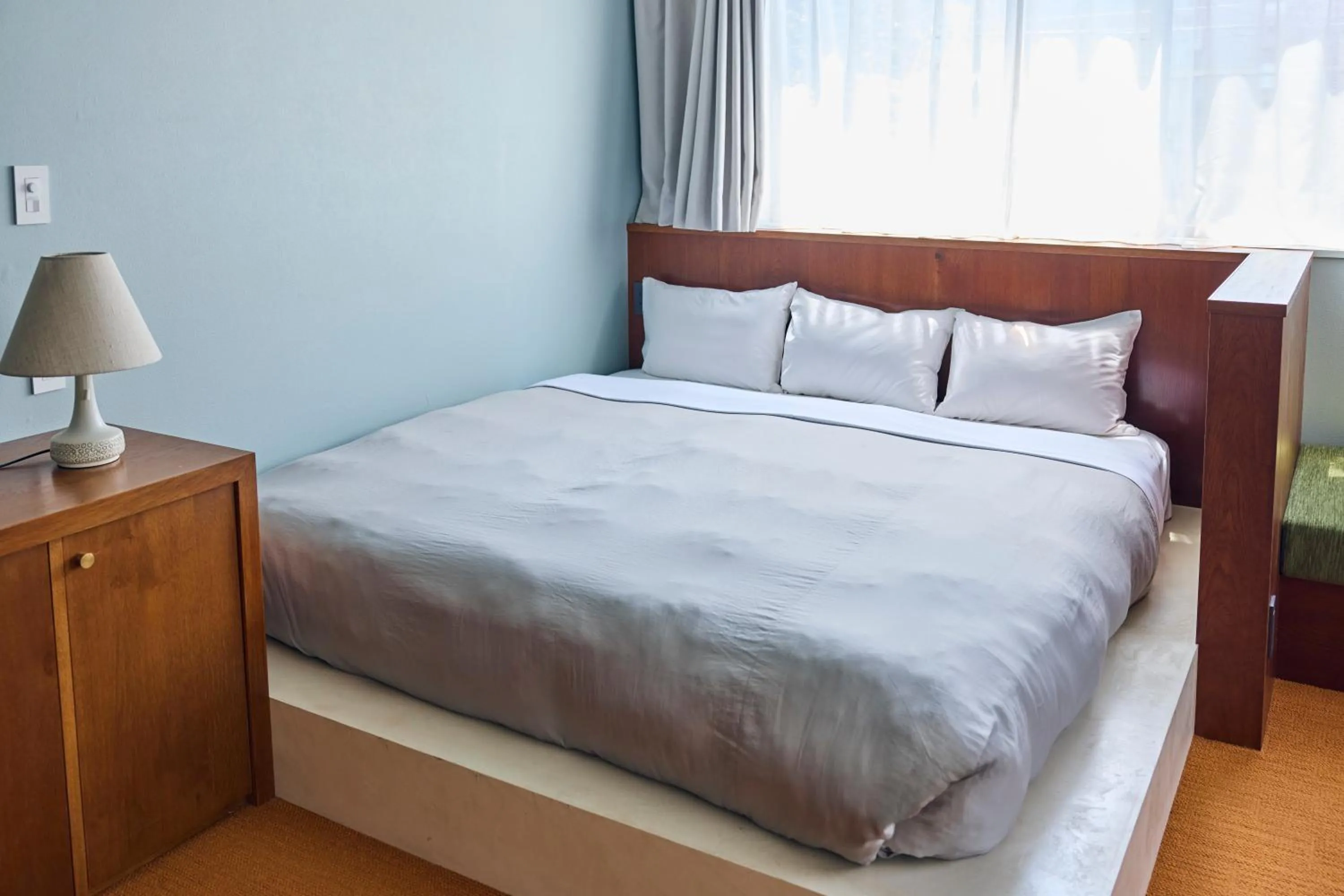 Bed in Hotel Vintage Tokyo Meguro Fudomae