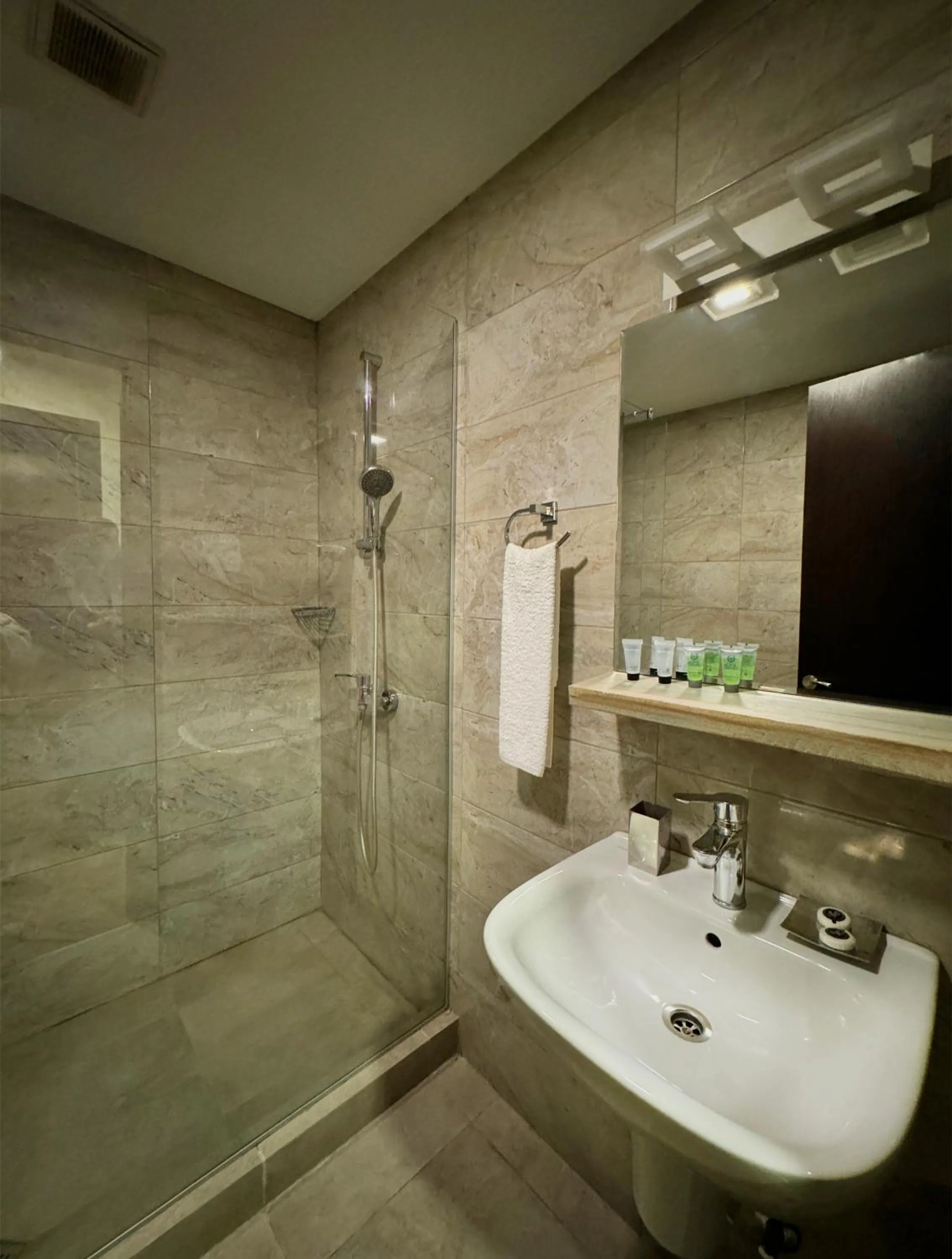 Bathroom in Reikartz City Tbilisi Hotel