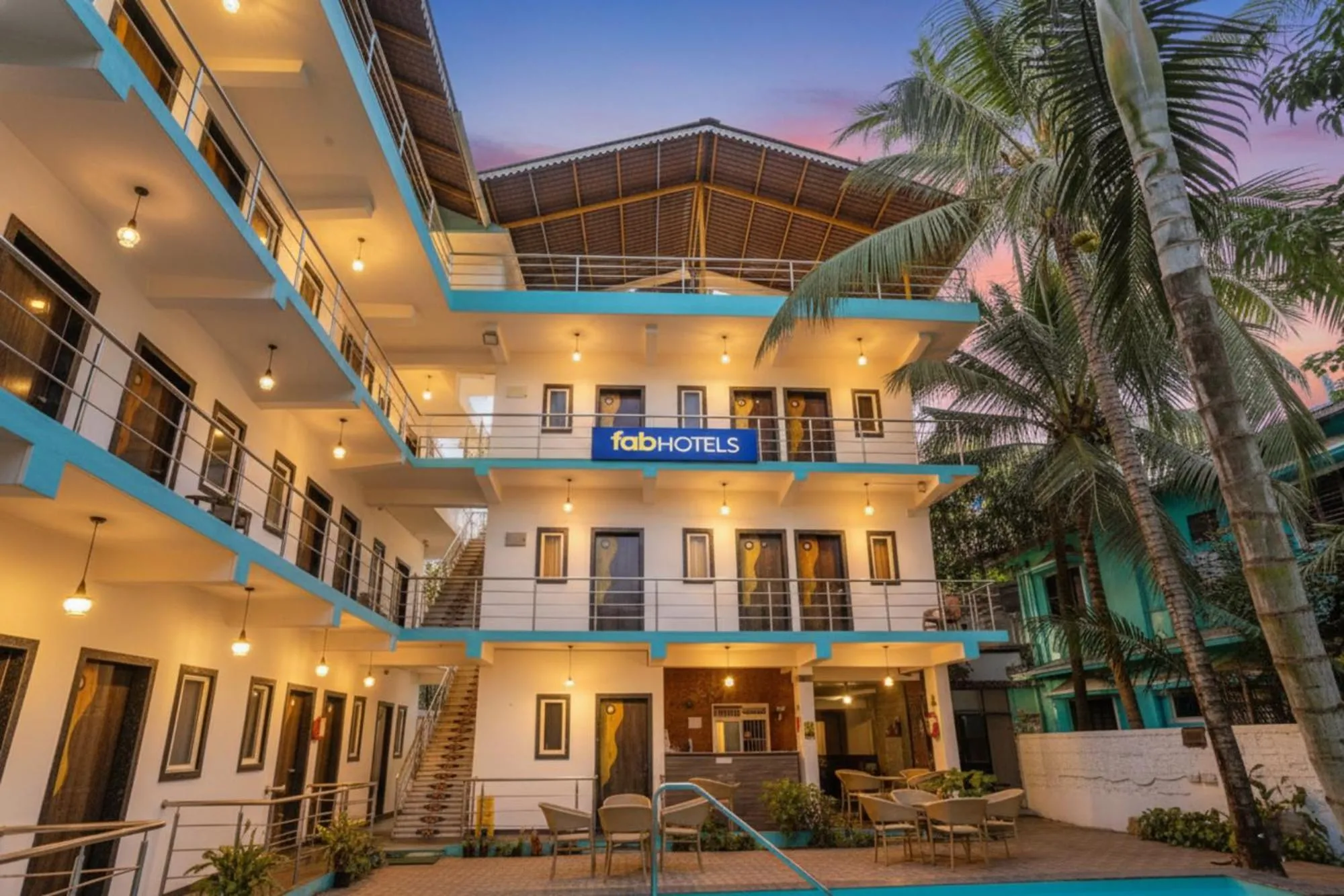 Property building in FabHotel Luminous Beach Resort - Nr Morjim Beach