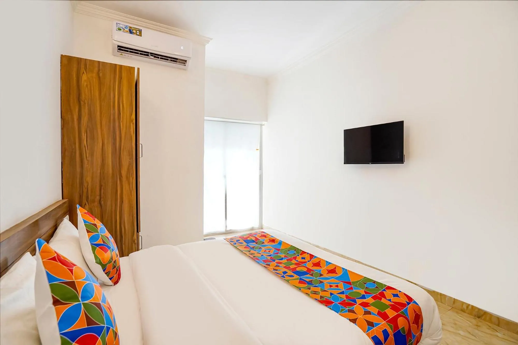 Bed in FabHotel Luminous Beach Resort - Nr Morjim Beach
