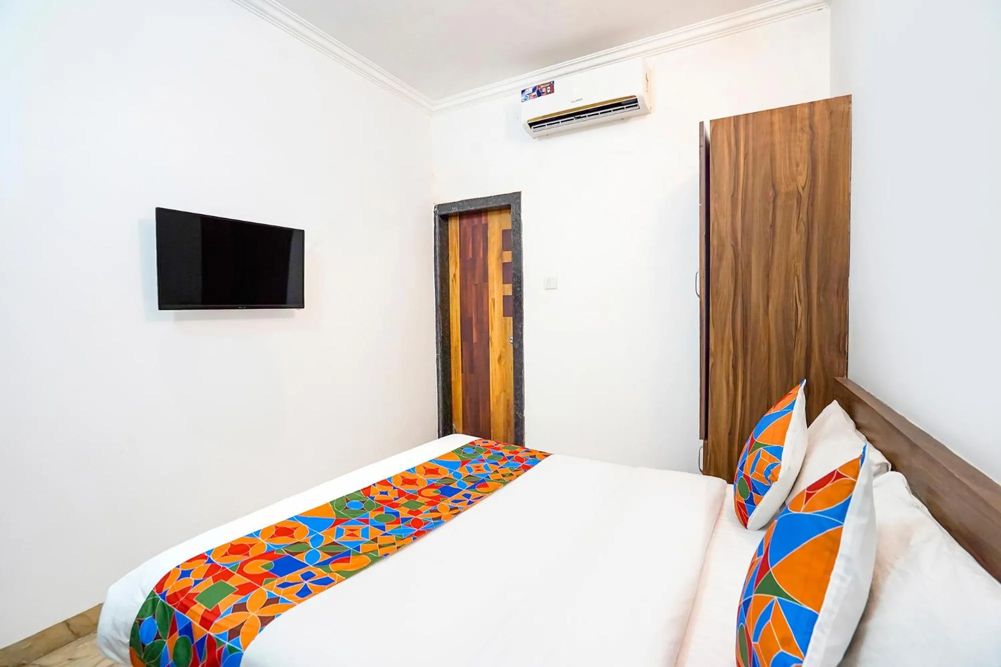 Bed in FabHotel Luminous Beach Resort - Nr Morjim Beach