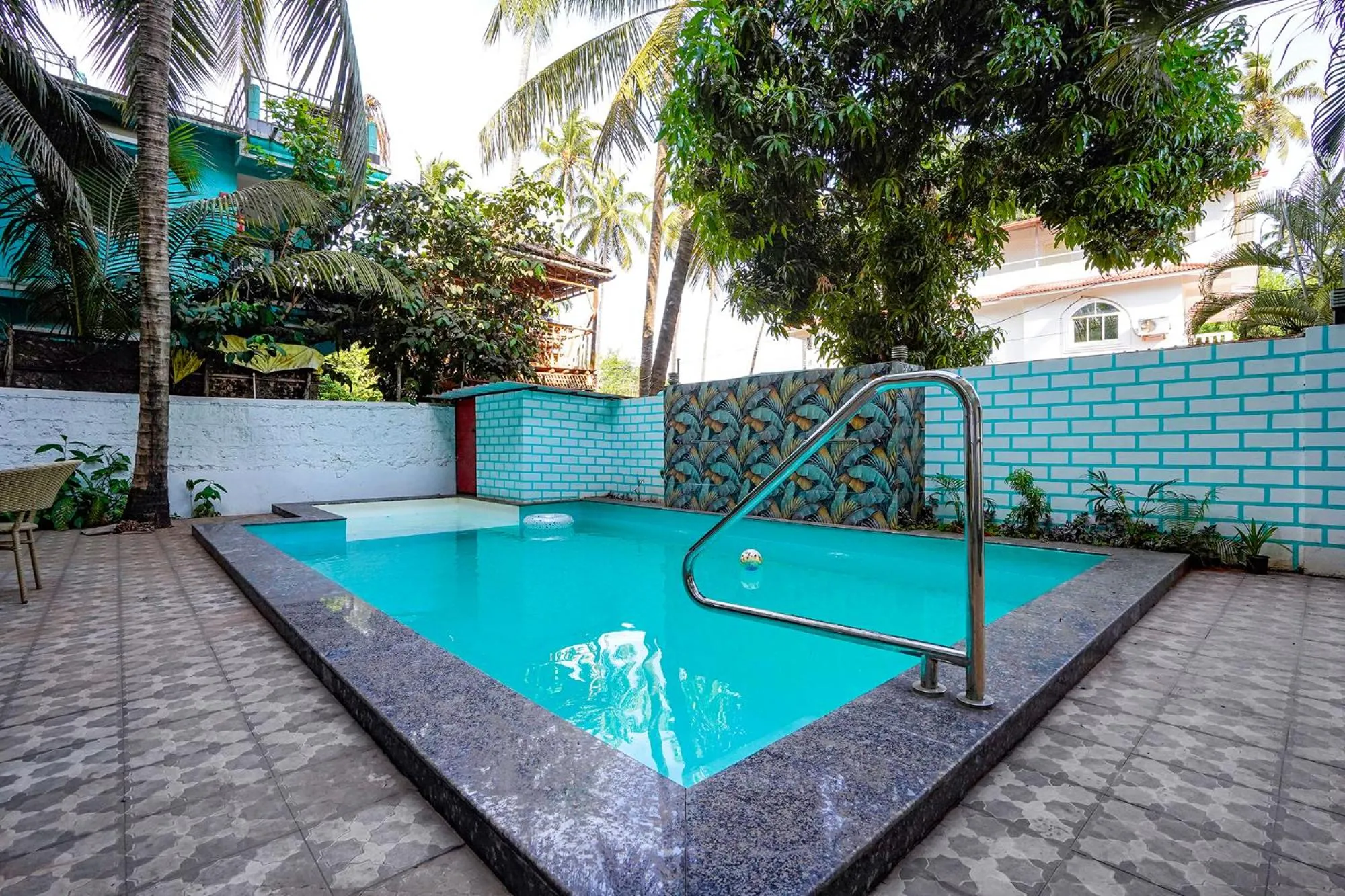 Pool view in FabHotel Luminous Beach Resort - Nr Morjim Beach