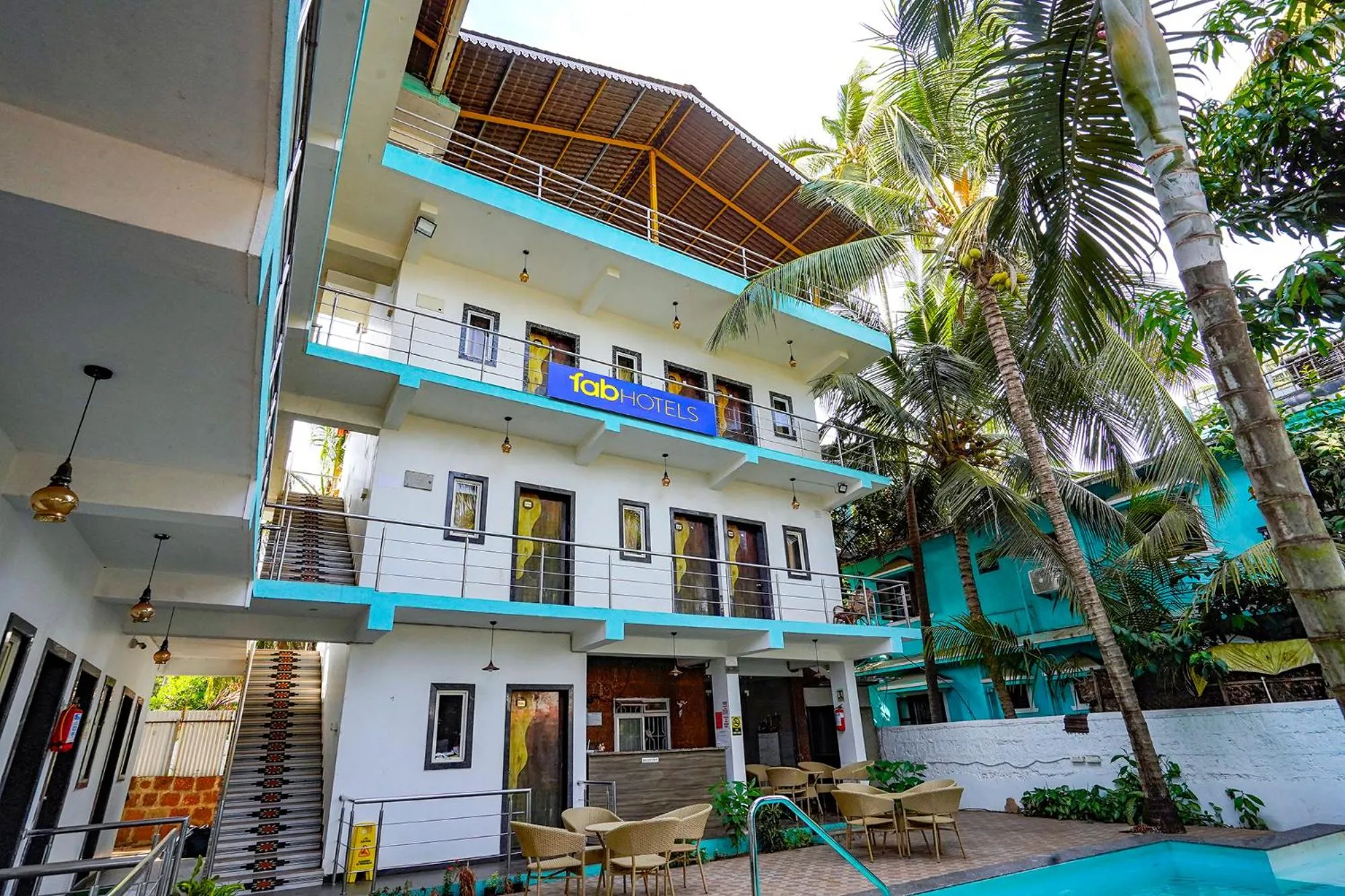 Facade/entrance in FabHotel Luminous Beach Resort - Nr Morjim Beach