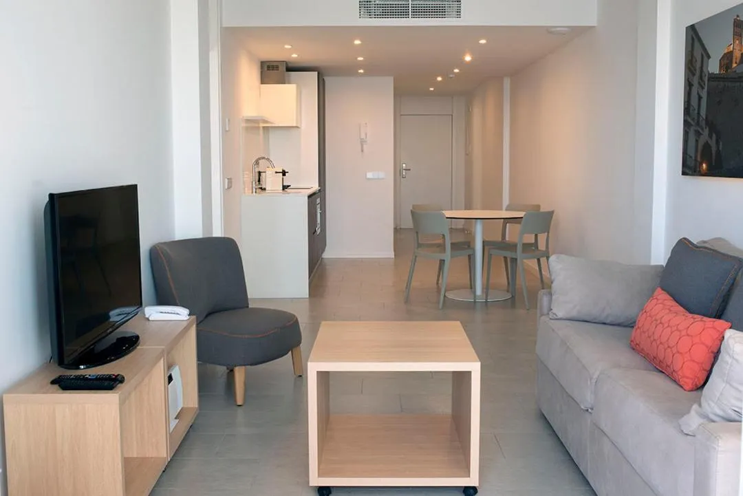 Lounge or bar in Apartaments B-Llobet Sun & Confort