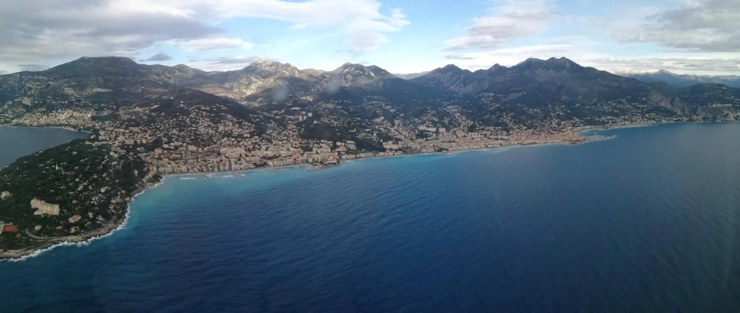 Bird's eye view in Résidence Cap Winston