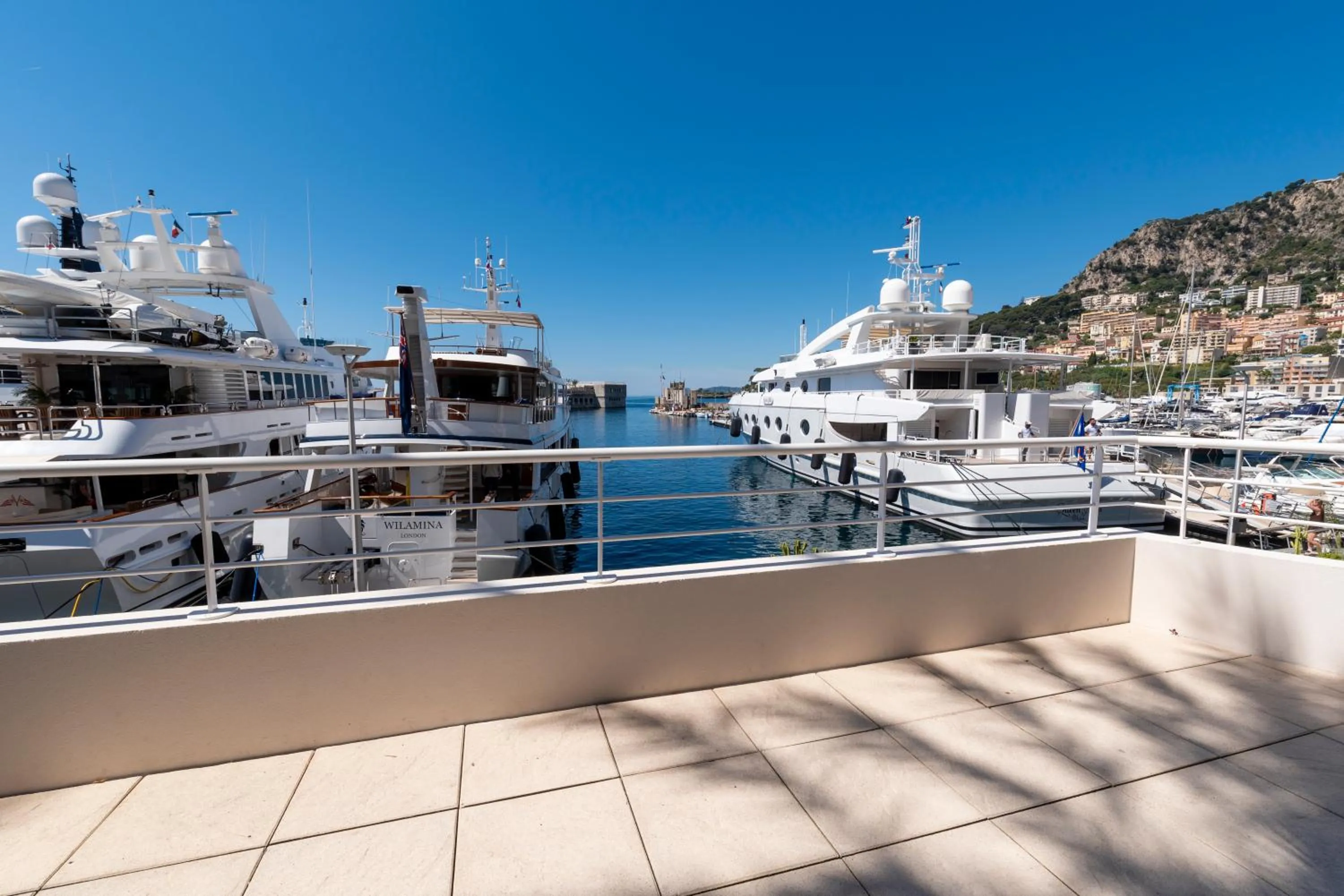 Patio in Résidence Cap Winston