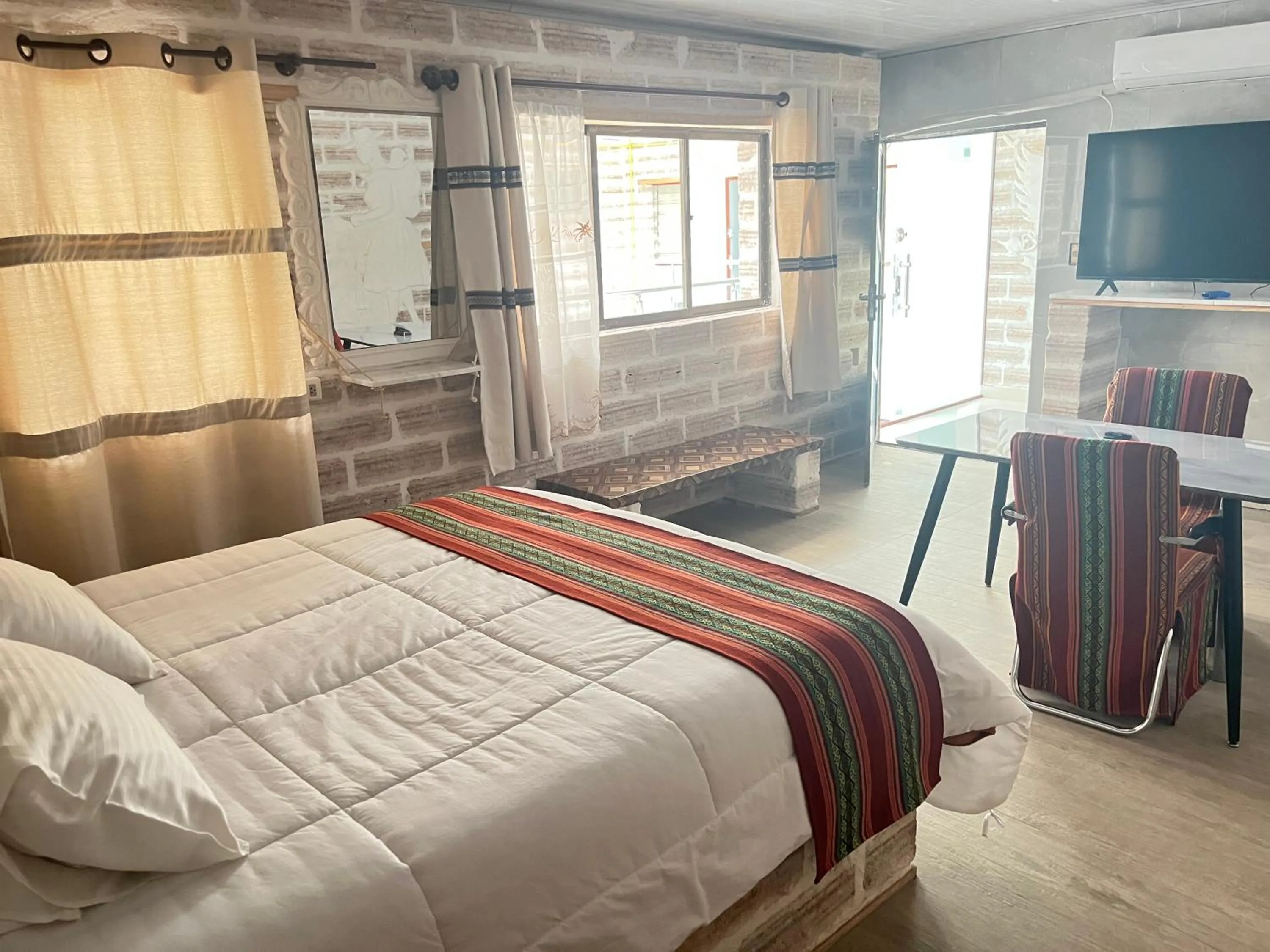 Bed in Casa de Sal - Salt Hotel
