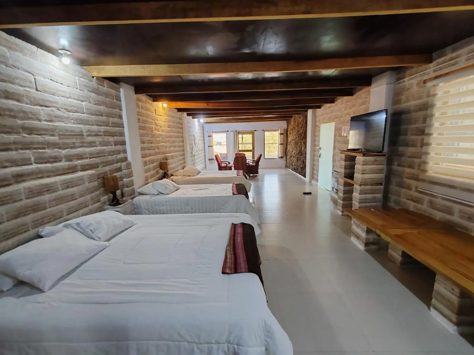 Bed in Casa de Sal - Salt Hotel