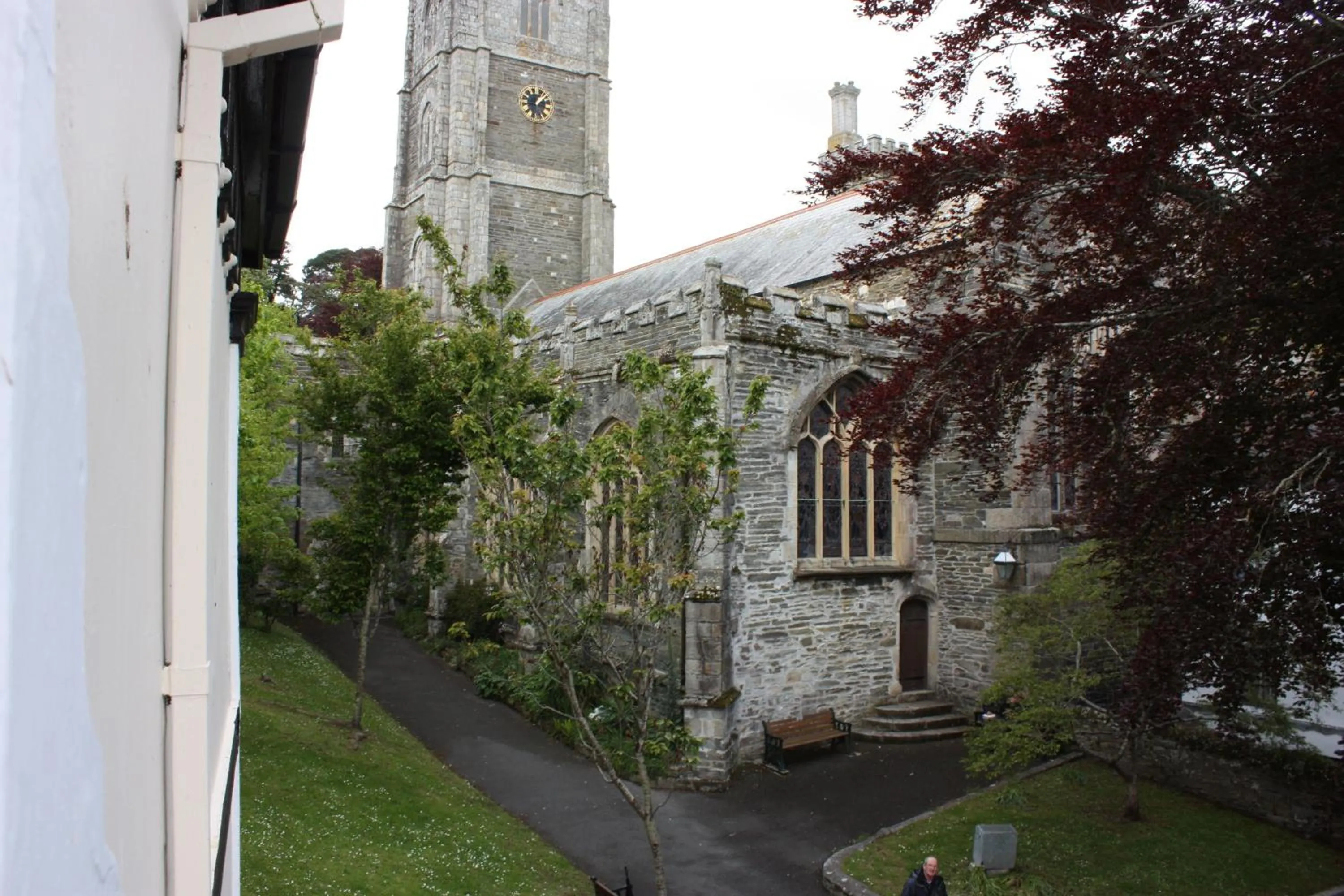 City view in The Ship Inn Fowey
