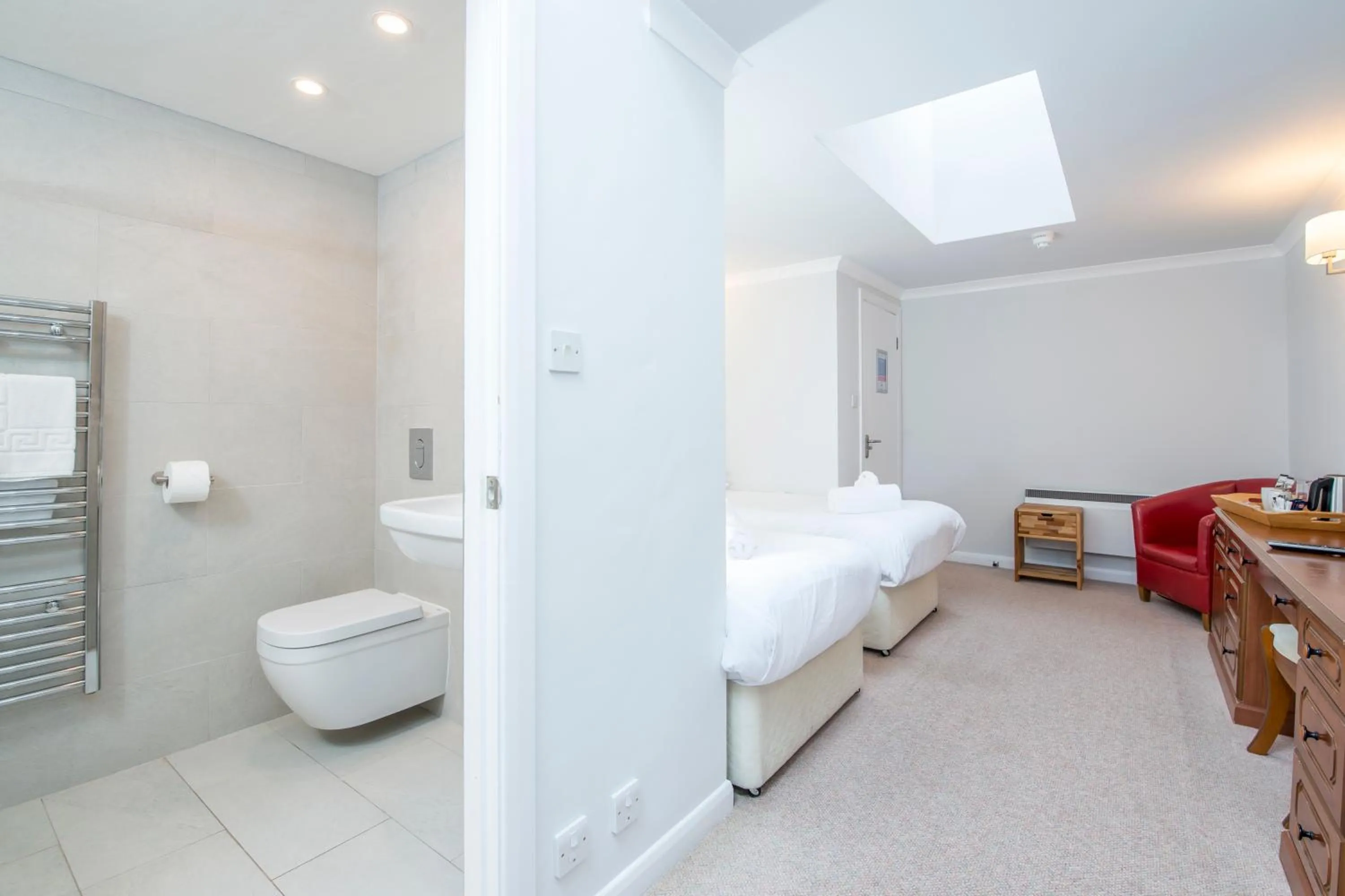 Bathroom in Trewern Arms