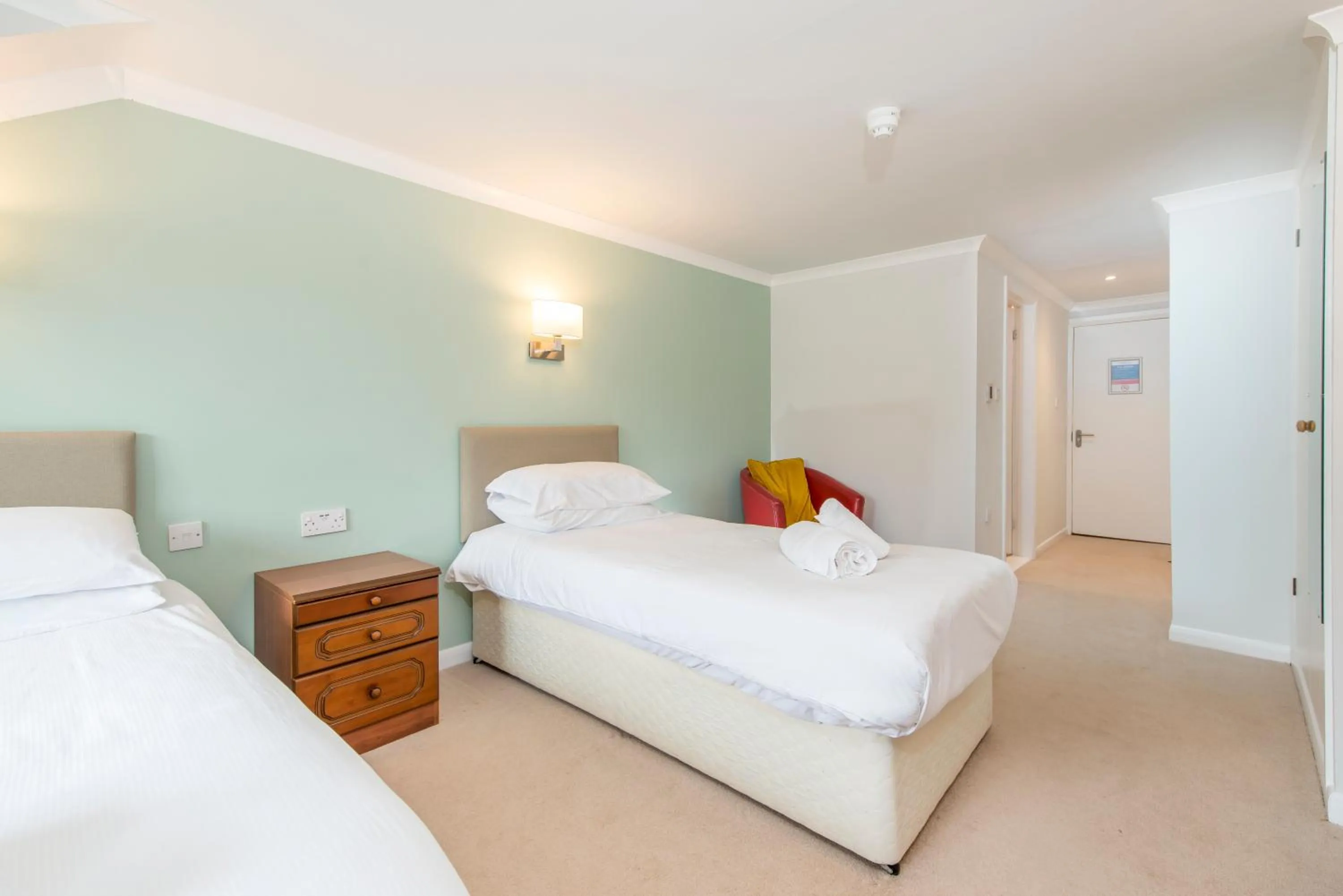 Bedroom in Trewern Arms