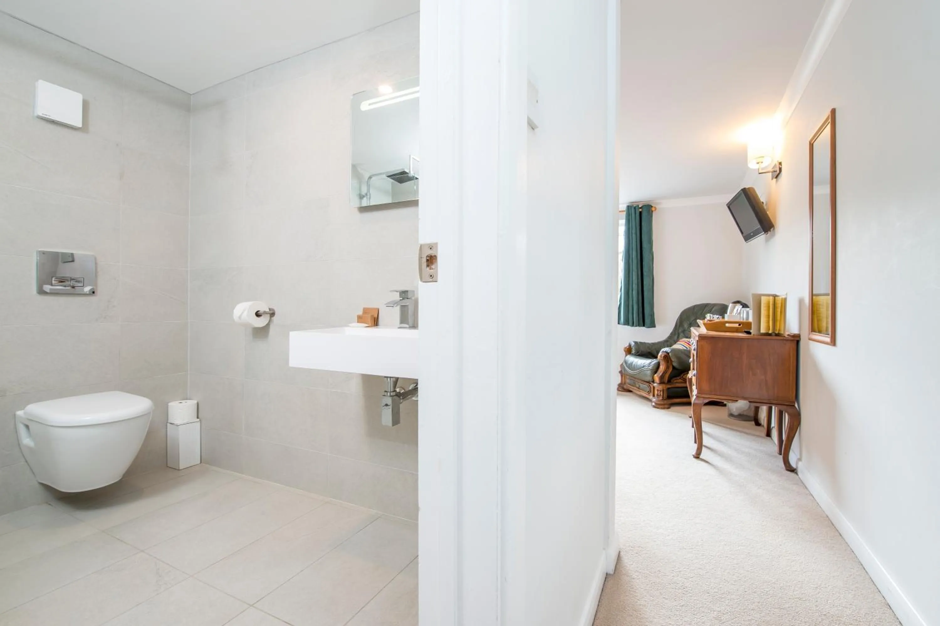 Bathroom in Trewern Arms