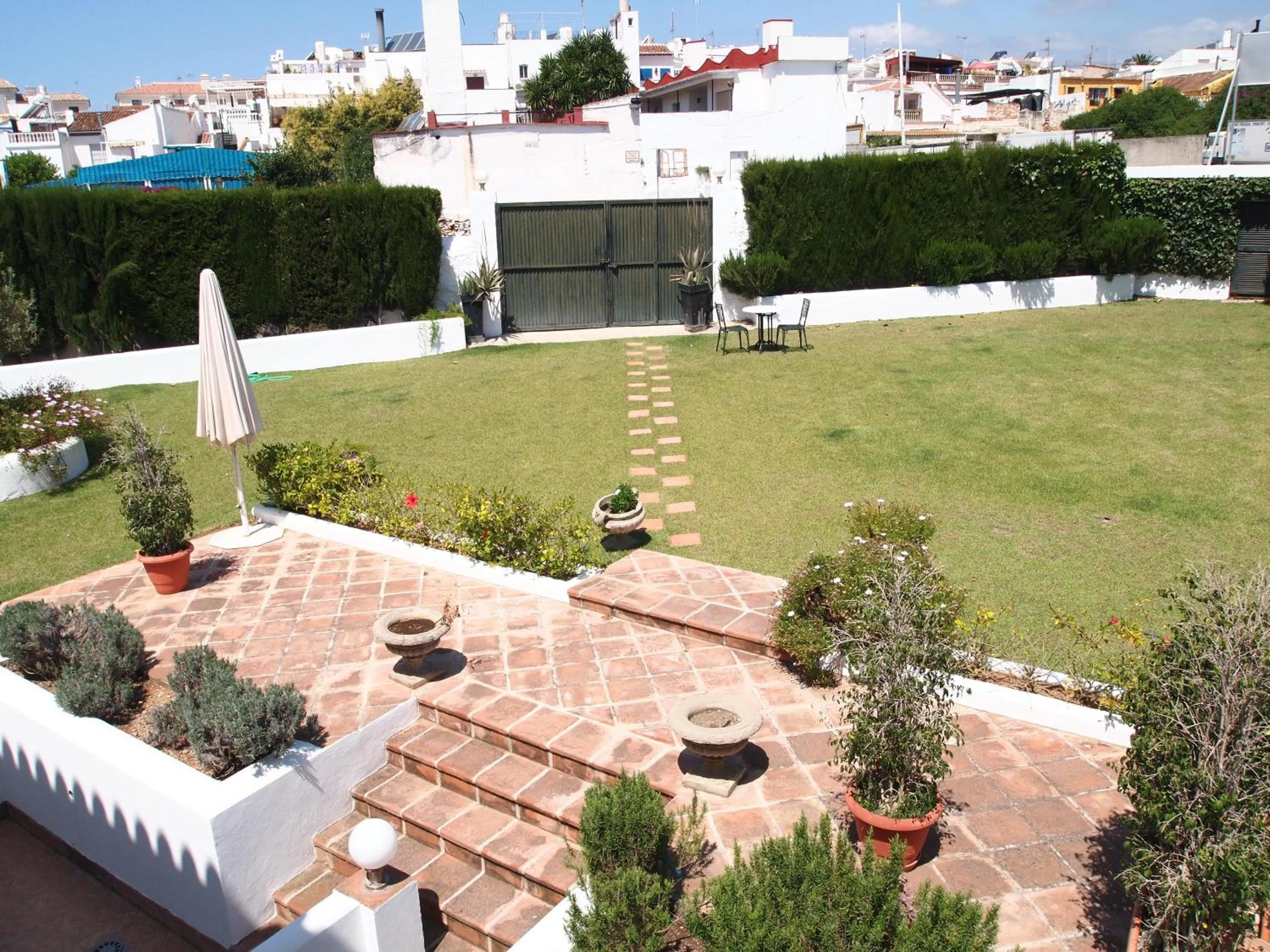 Garden in Hostal Tres Soles