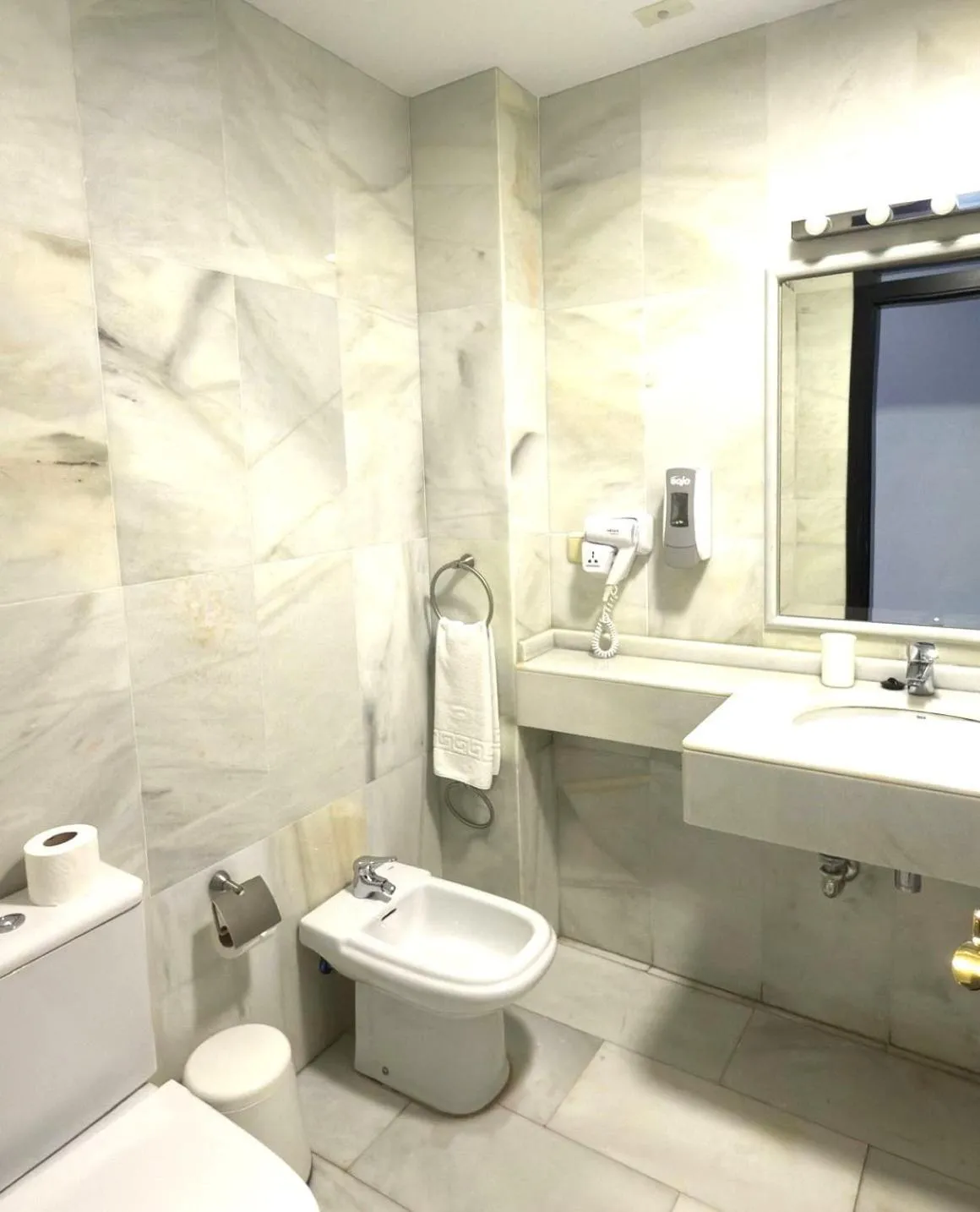 Bathroom in Hostal Tres Soles