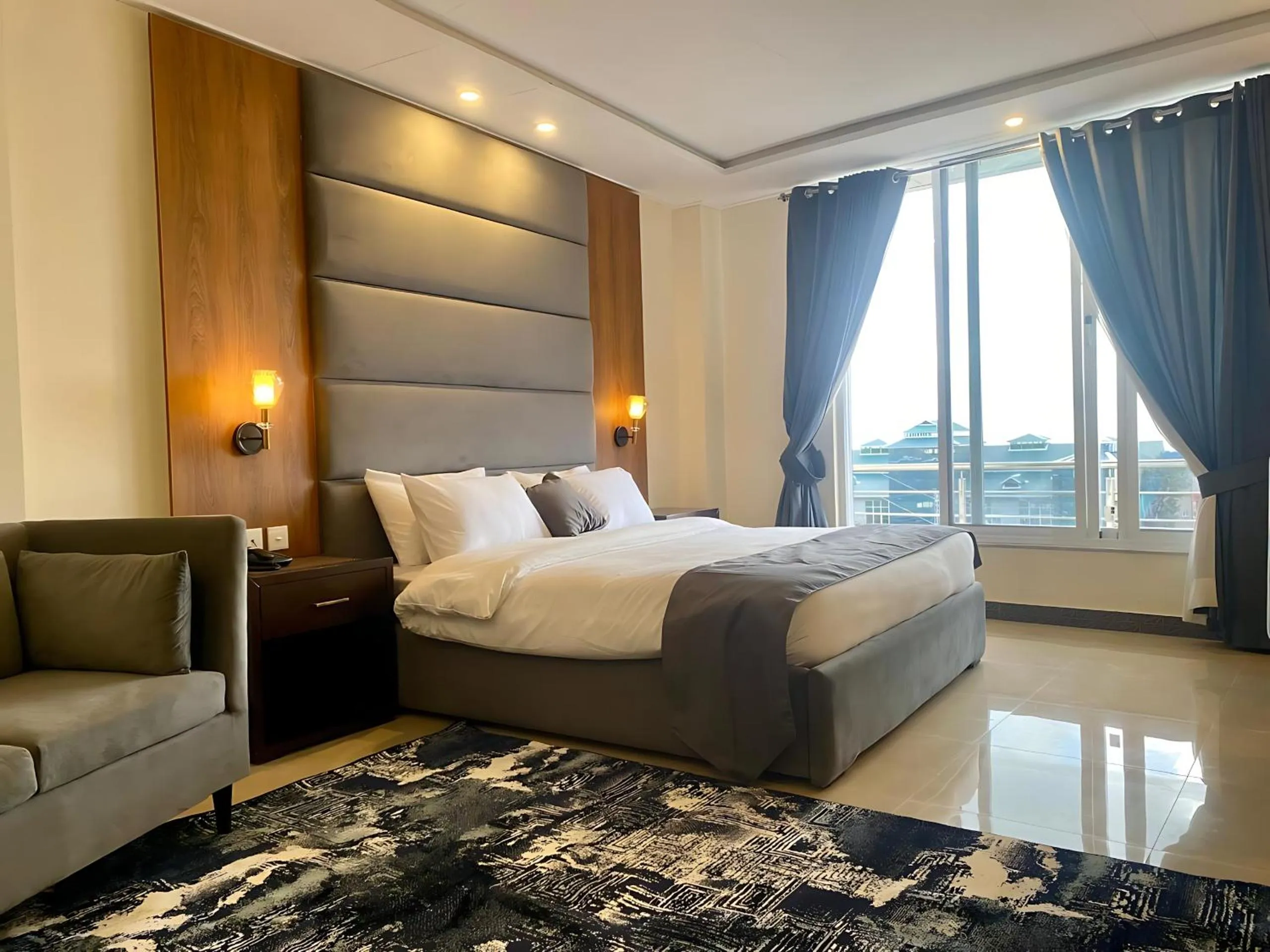 Bedroom in Pinemont Hotel, Murree