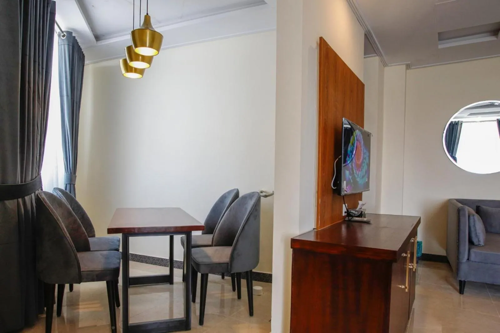 Dining area in Pinemont Hotel, Murree