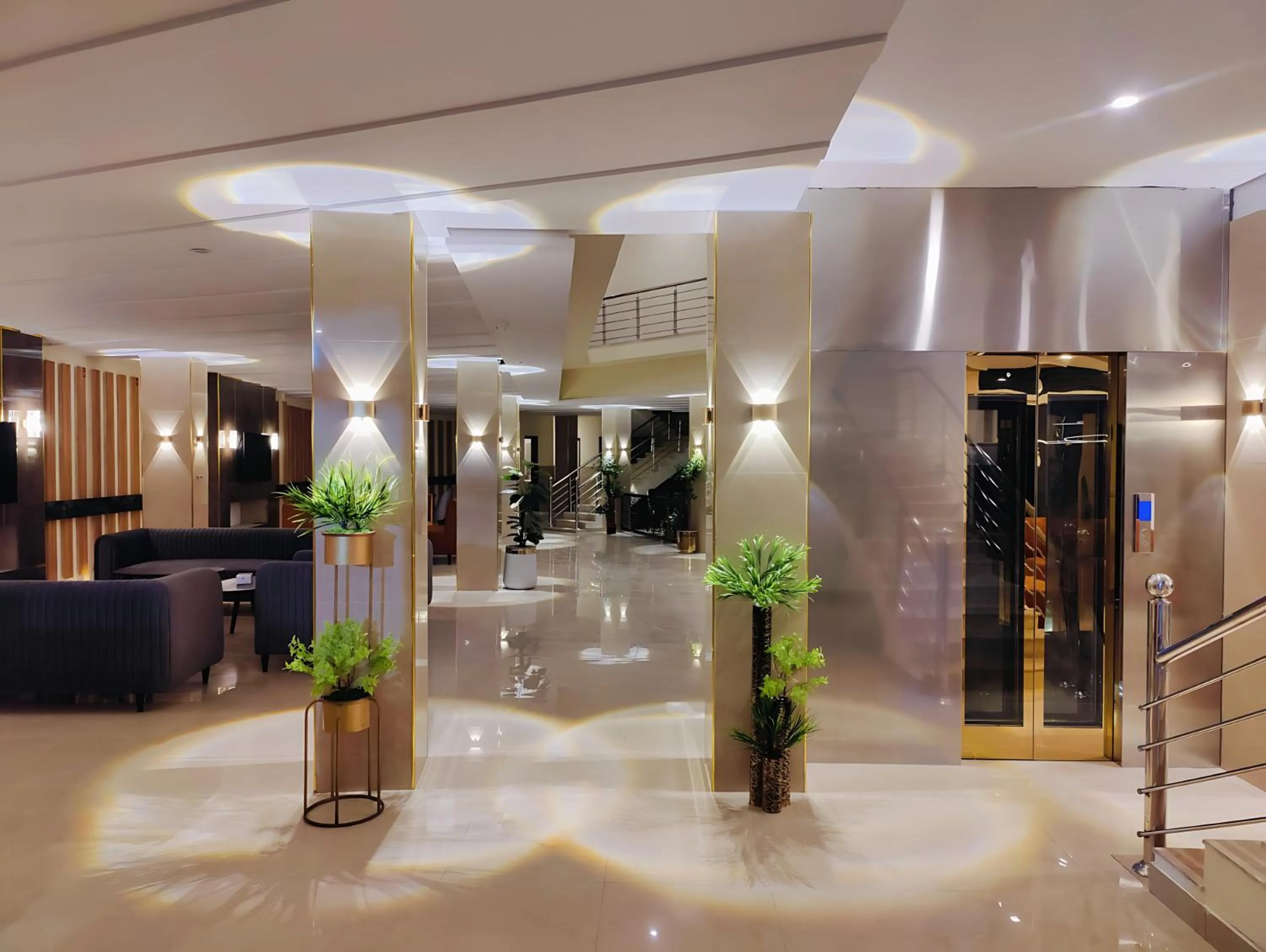 Lobby or reception in Pinemont Hotel, Murree