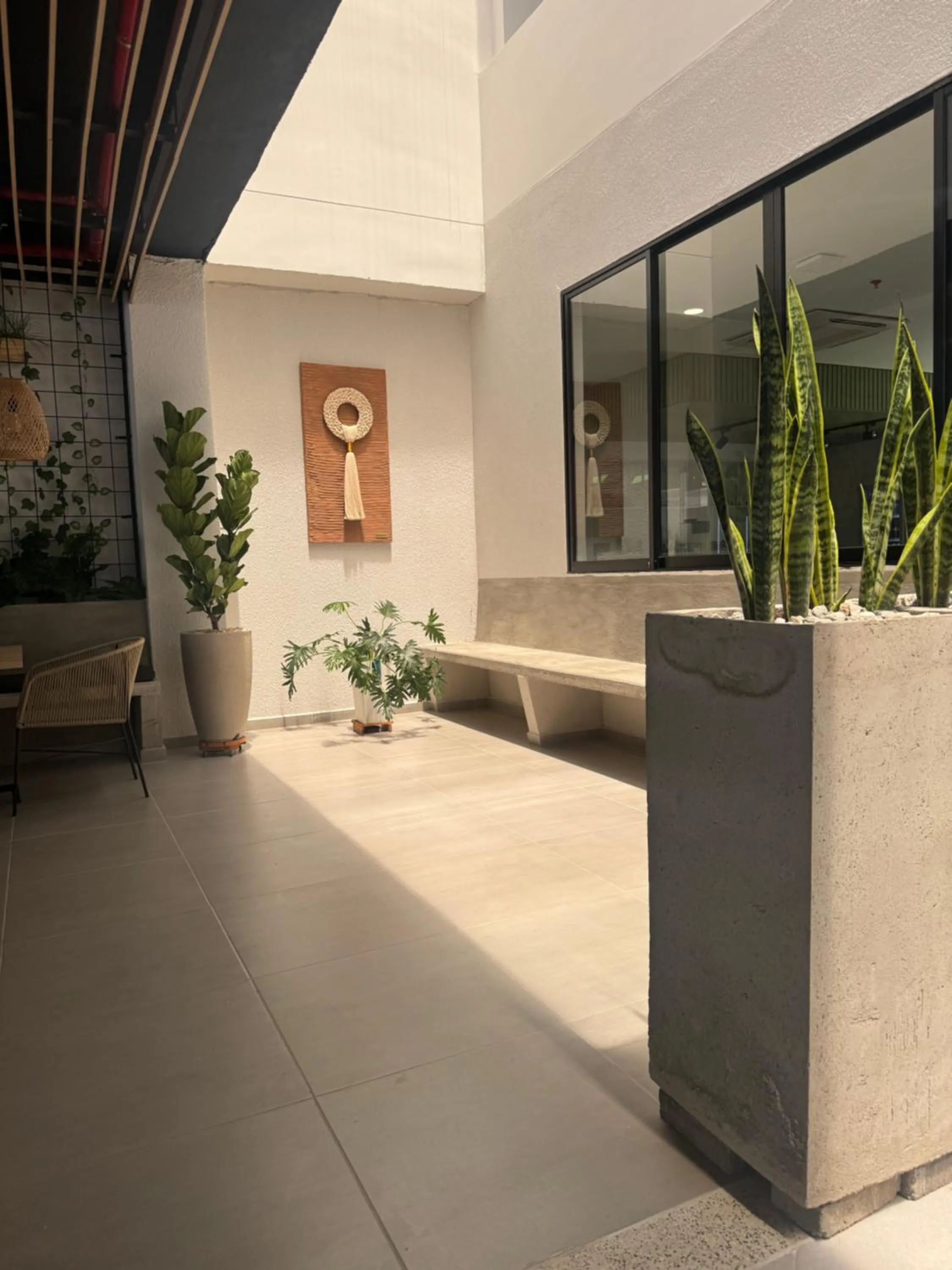 Seating area in Hotel San Gil House