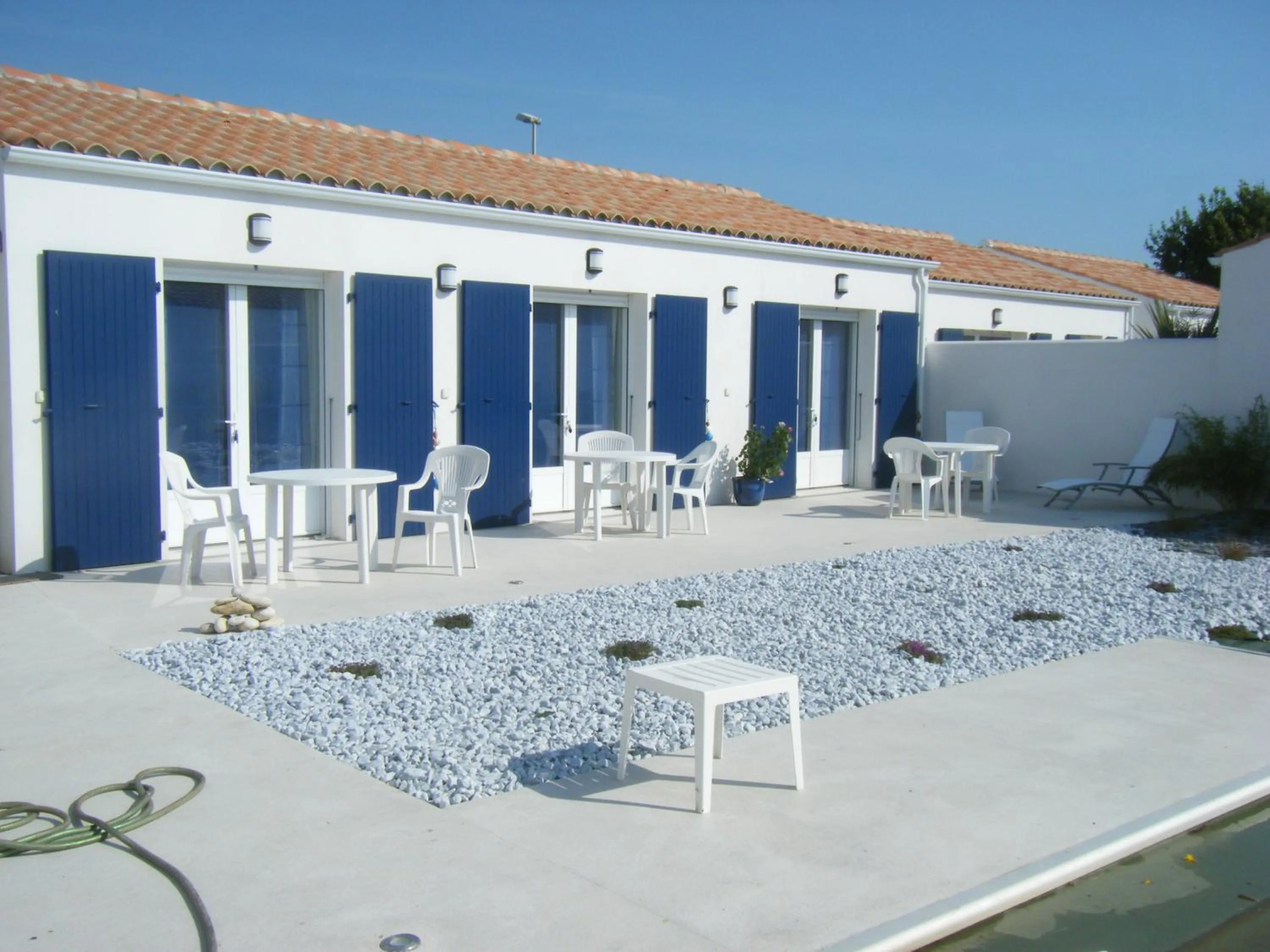 Facade/entrance in Les Mouettes