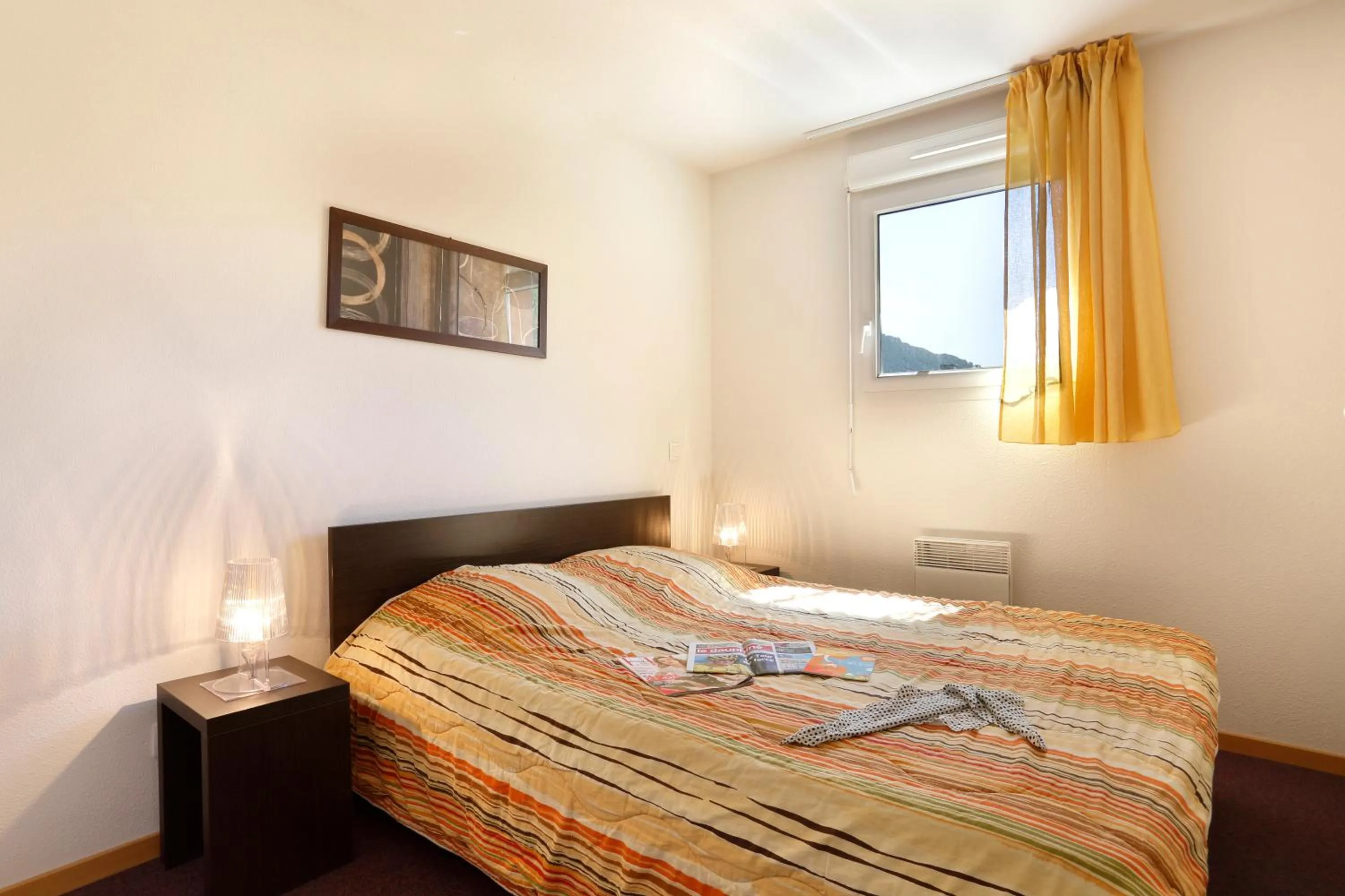 Bedroom, Bed in Vacancéole - Les Chalets du Verdon