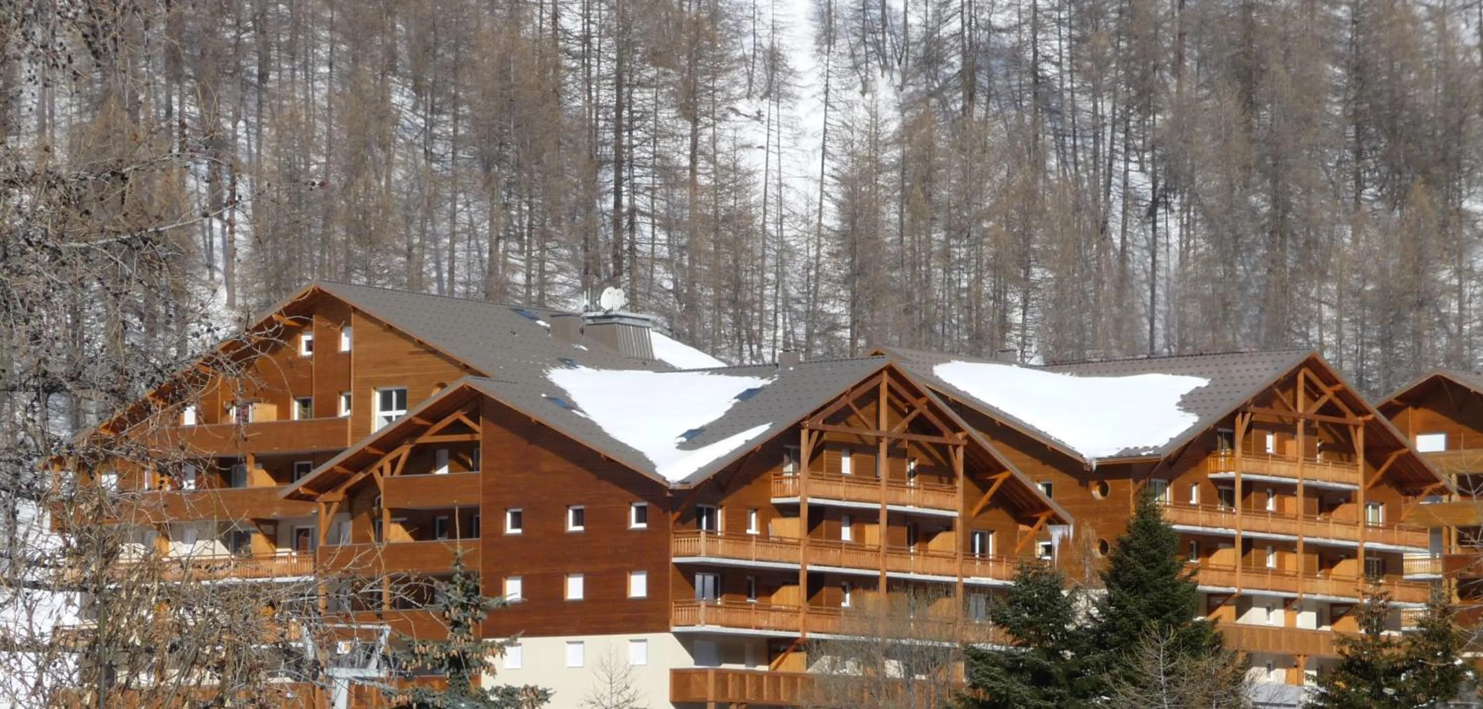 Winter in Vacancéole - Les Chalets du Verdon