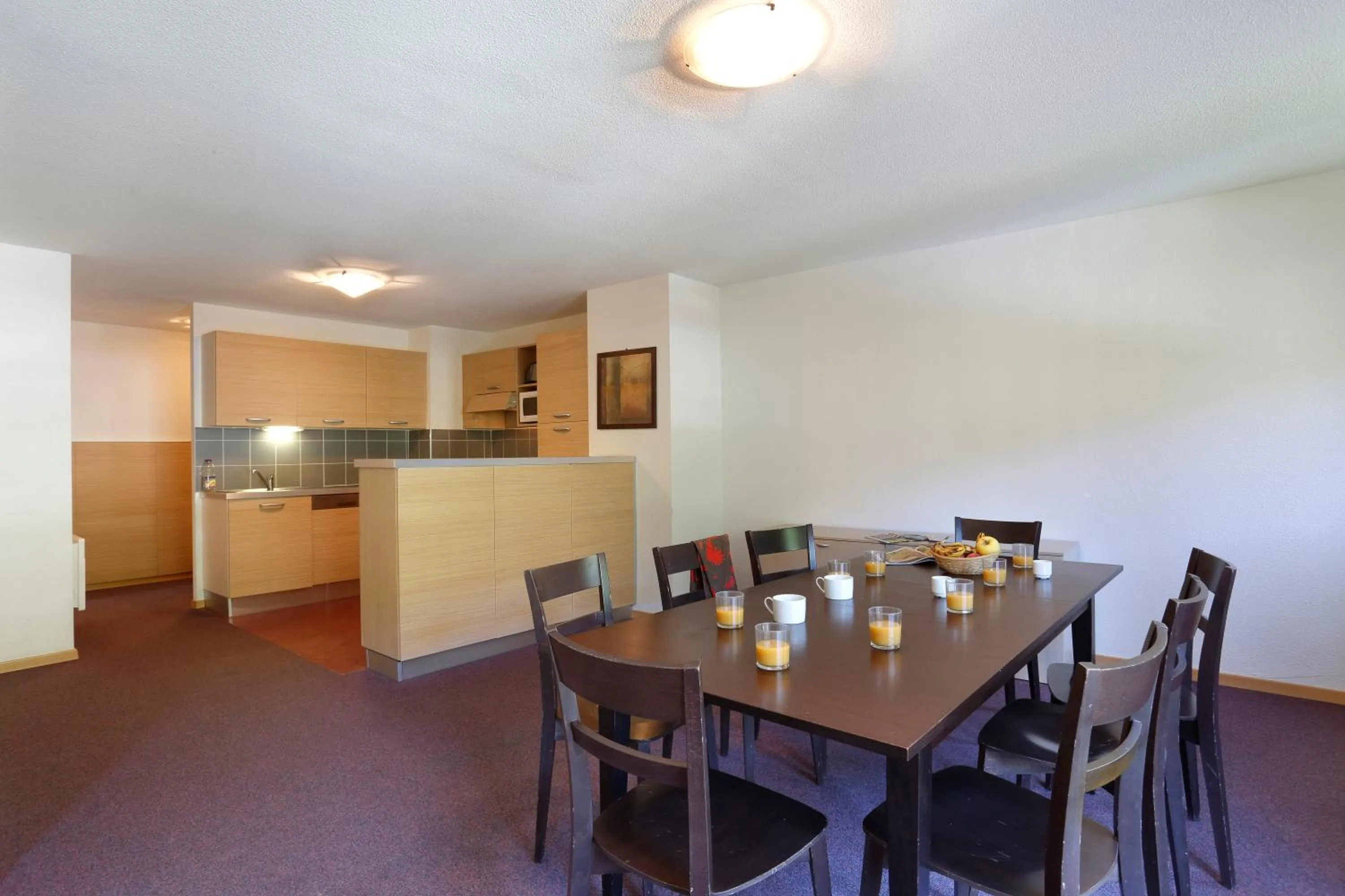 Kitchen or kitchenette in Vacancéole - Les Chalets du Verdon
