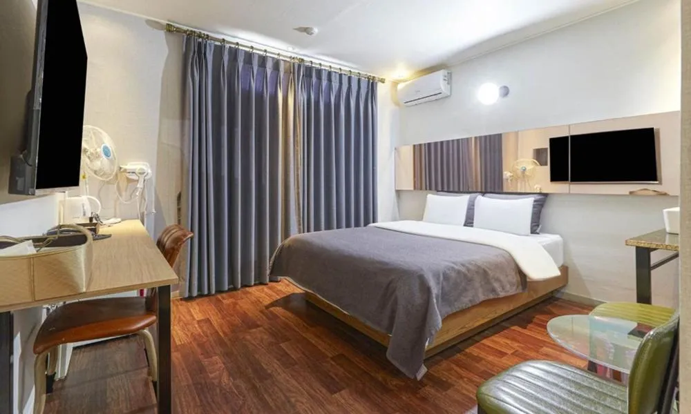 Bed in Chuncheon Urbane Hotel