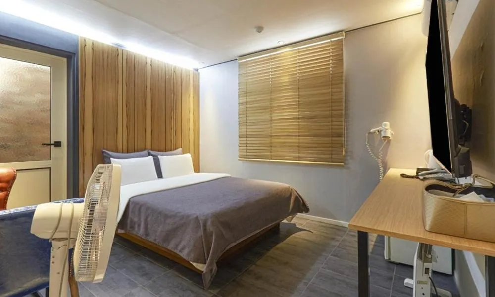 Bed in Chuncheon Urbane Hotel