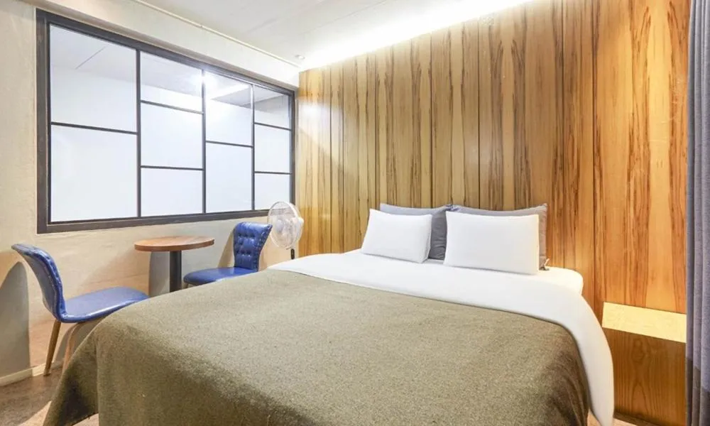 Bed in Chuncheon Urbane Hotel