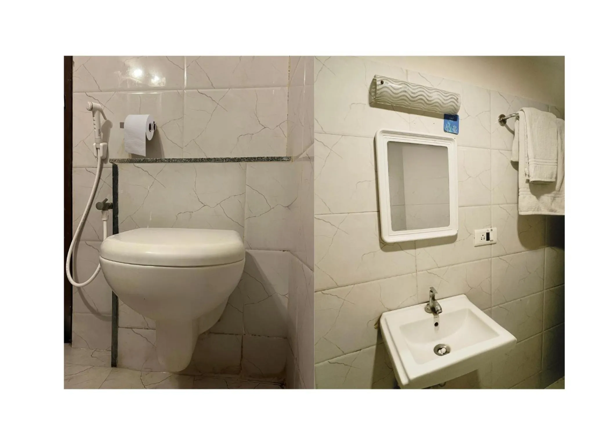 Shower in Blue Bliss Suites By PPH Living