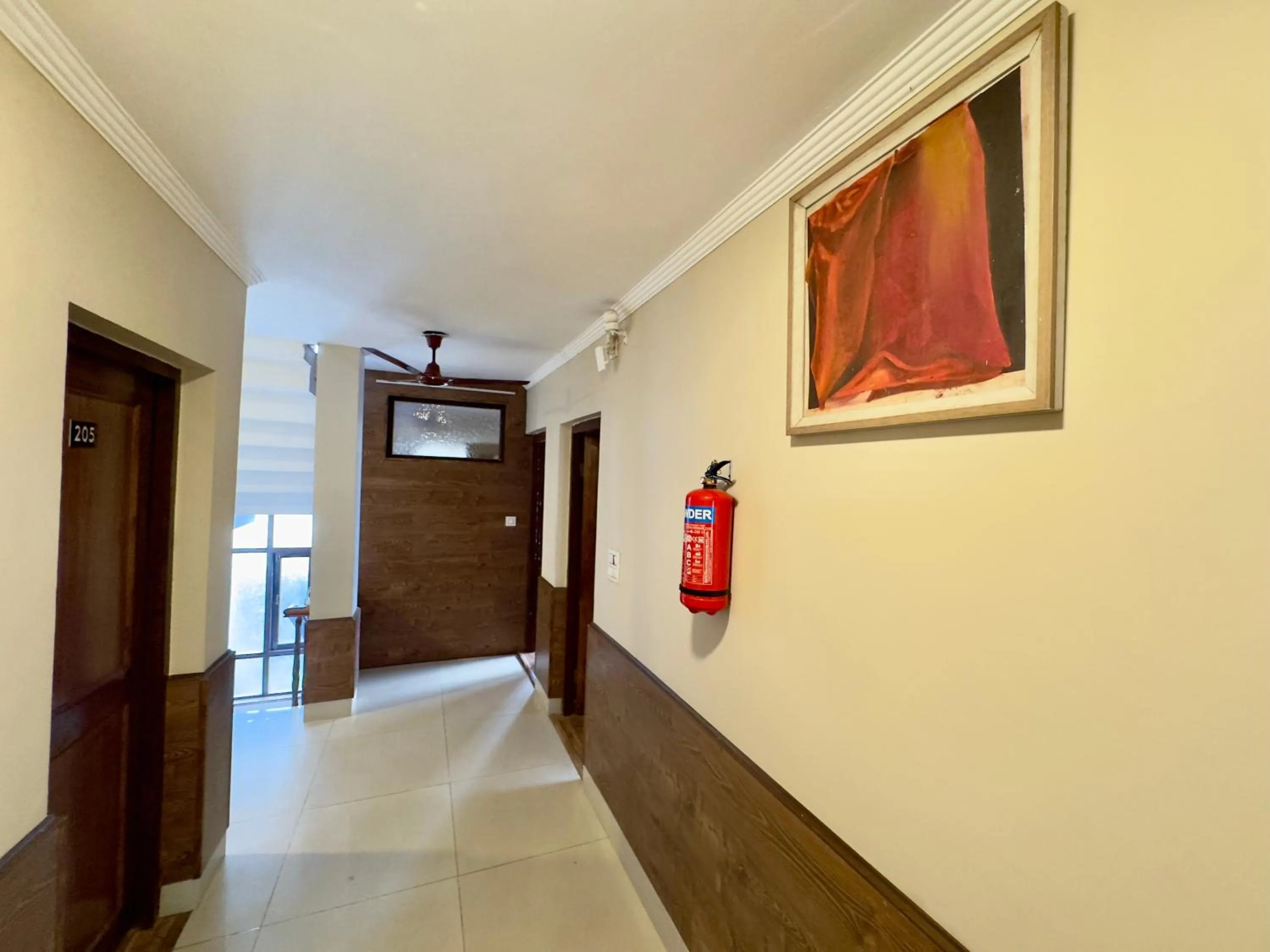 fireplace in Hotel Jafson Accommodates