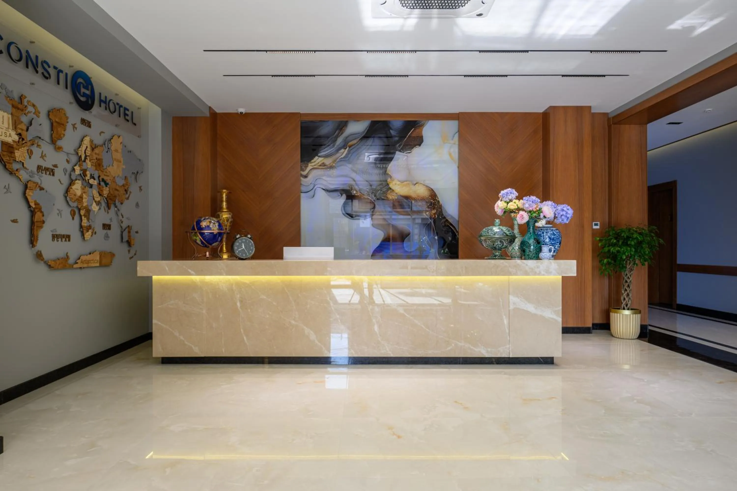 Lobby or reception in Consti Hotel Tashkent