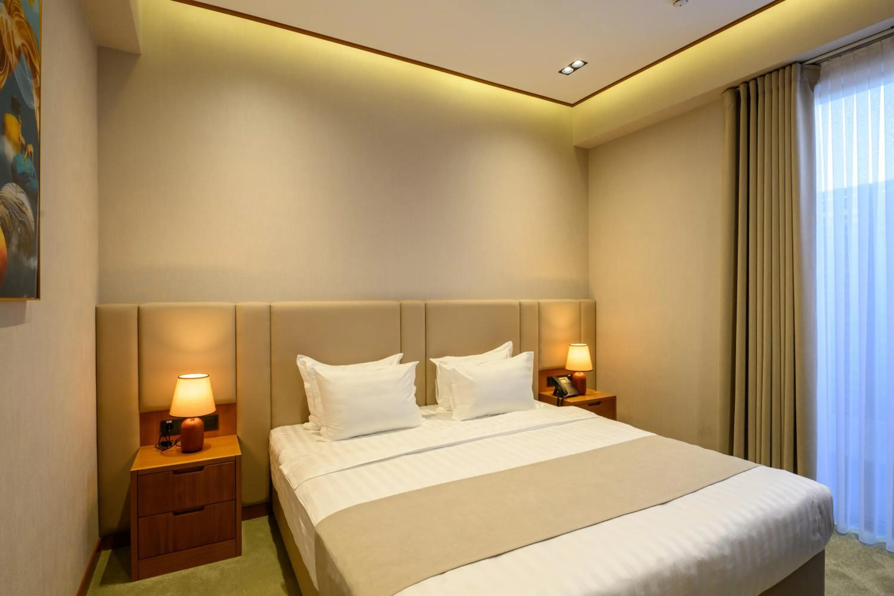 Bed in Consti Hotel Tashkent