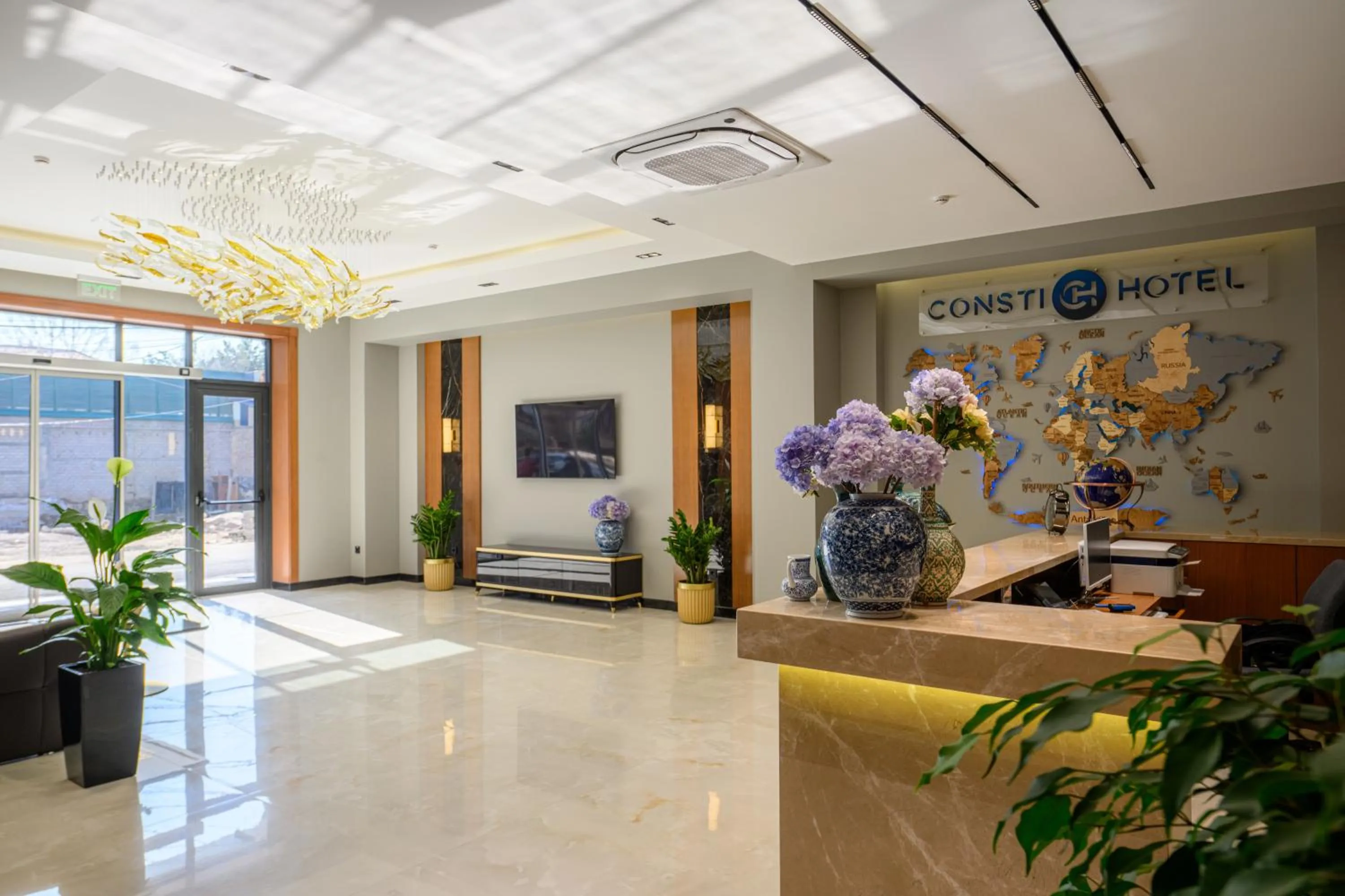 Lobby or reception in Consti Hotel Tashkent