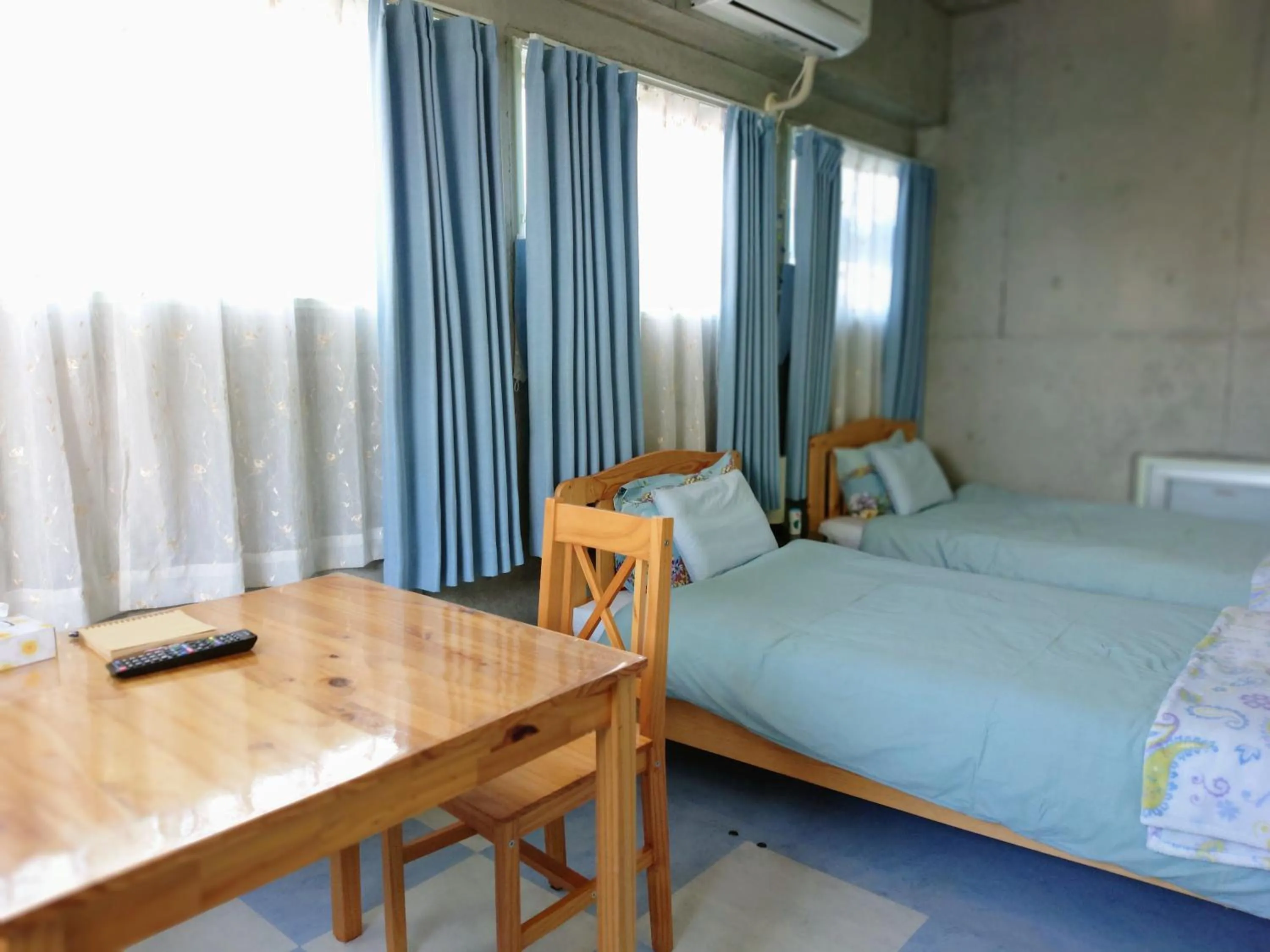 Bed in Guesthouse Seaglass