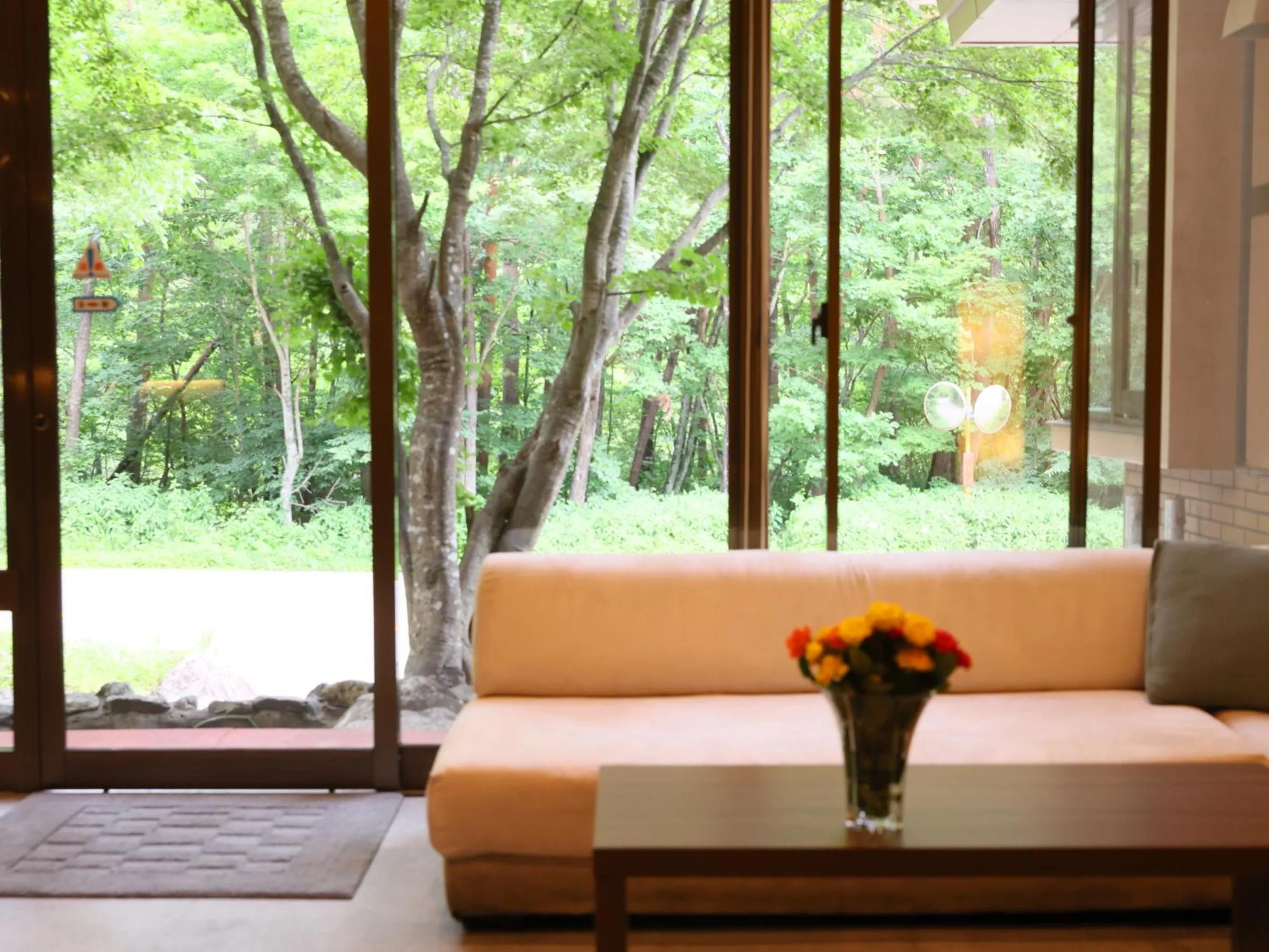 Lobby or reception in Kamikochi Hotel