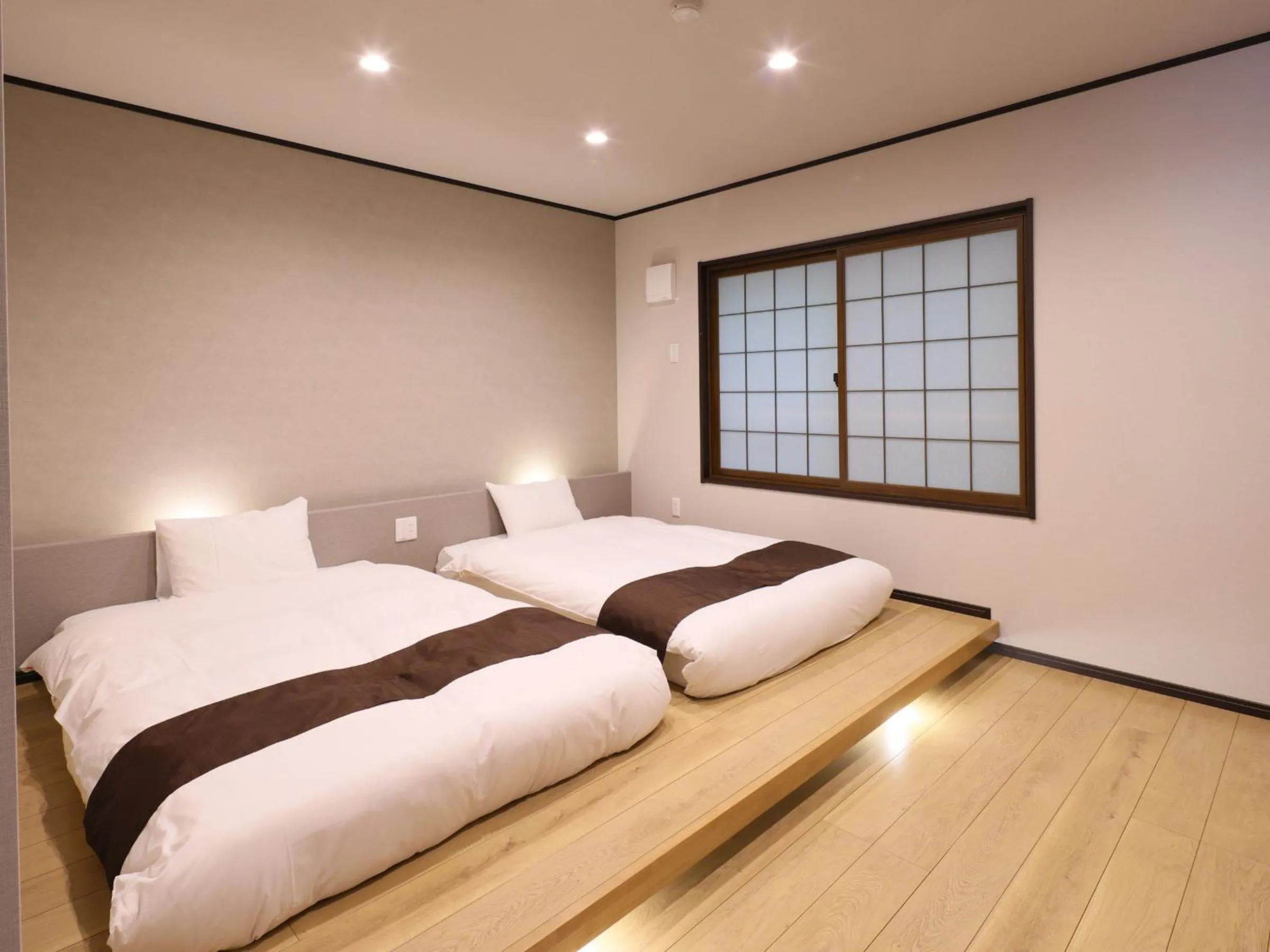 Photo of the whole room, Bed in Kamikochi Hotel