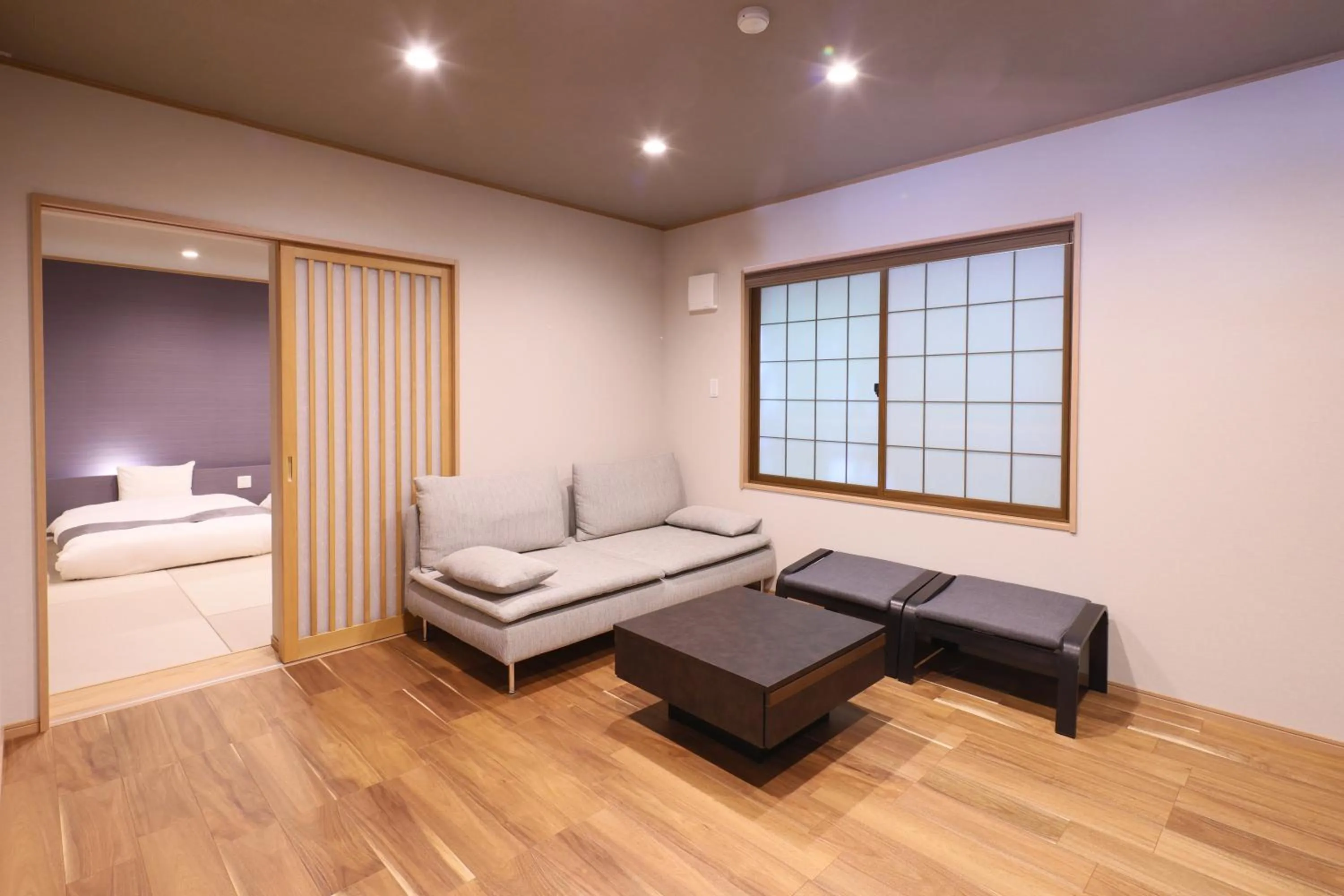 Photo of the whole room, Bed in Kamikochi Hotel