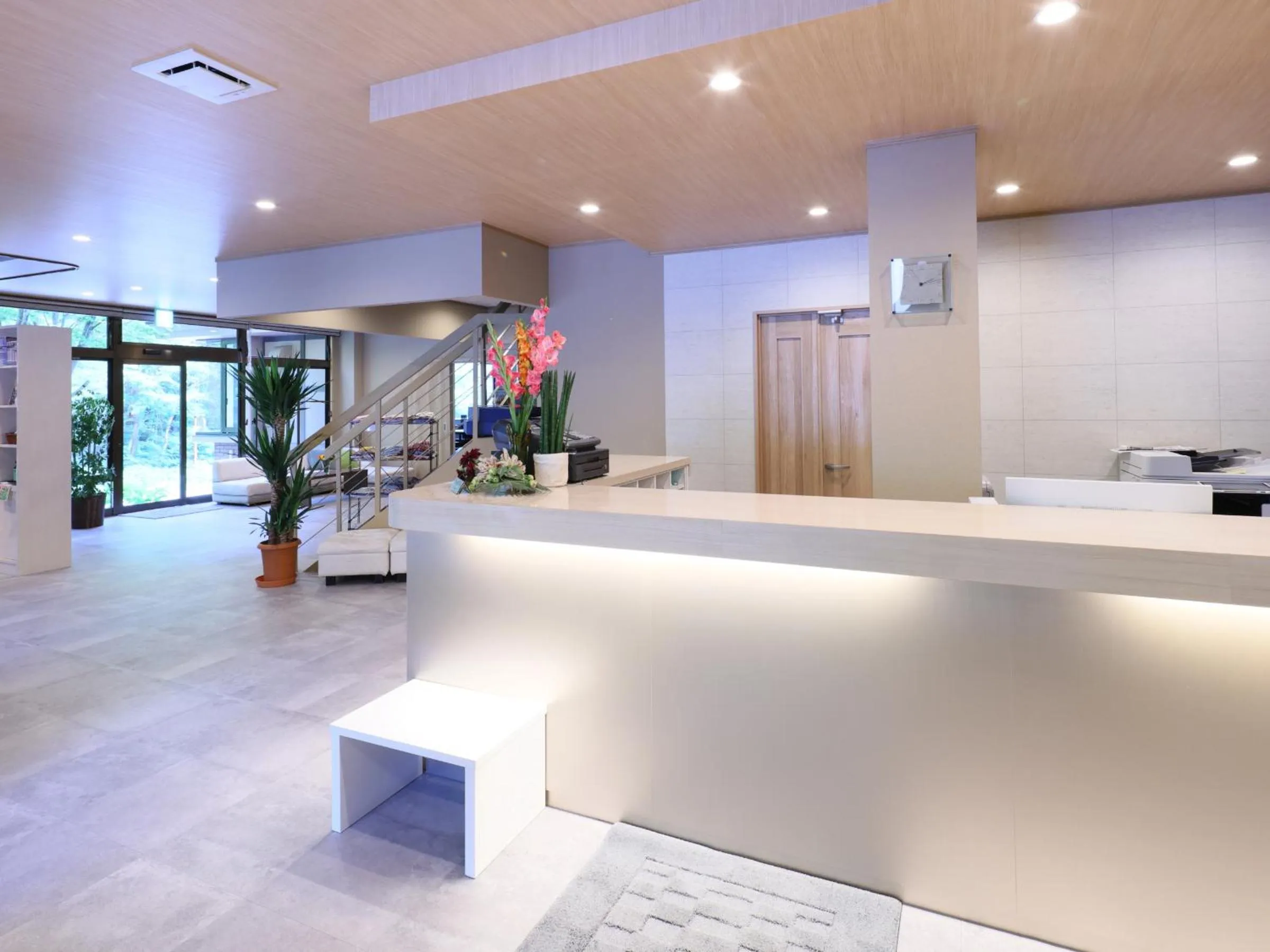 Lobby or reception in Kamikochi Hotel
