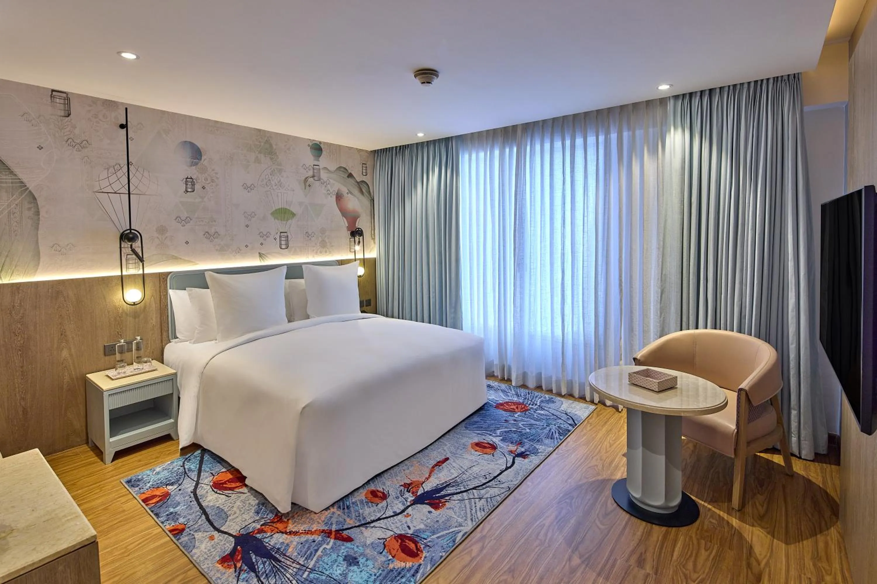 Bed in ICONIQA Hotel Mumbai International Airport