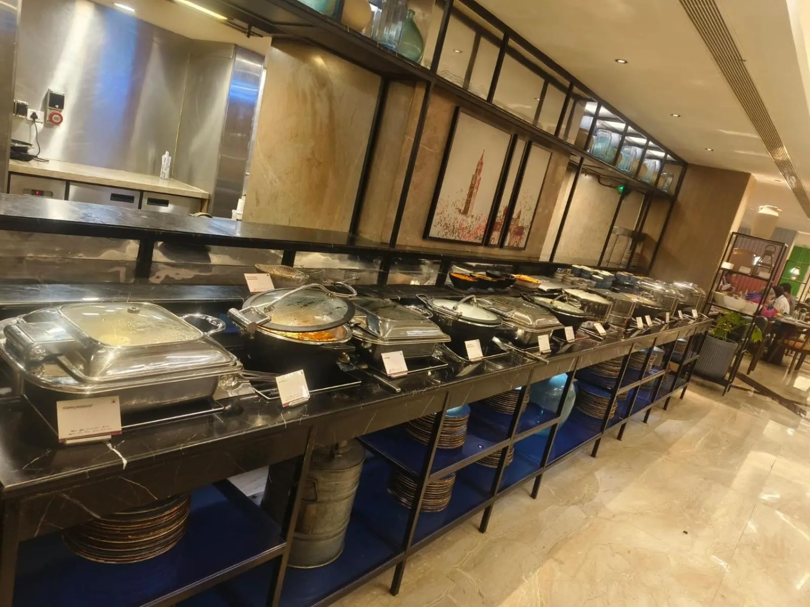 Buffet breakfast in ICONIQA Hotel Mumbai International Airport