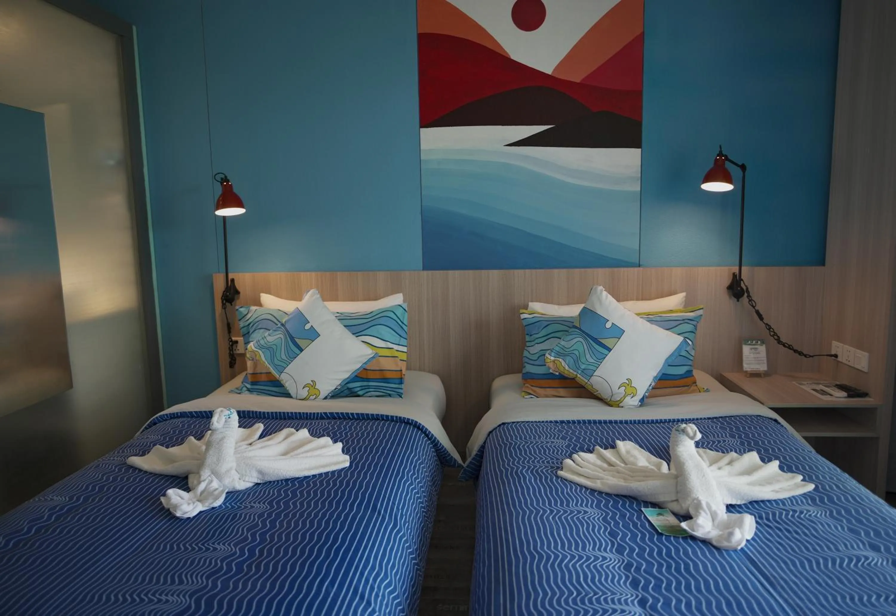 Bed in Apsaras Tribe Siargao