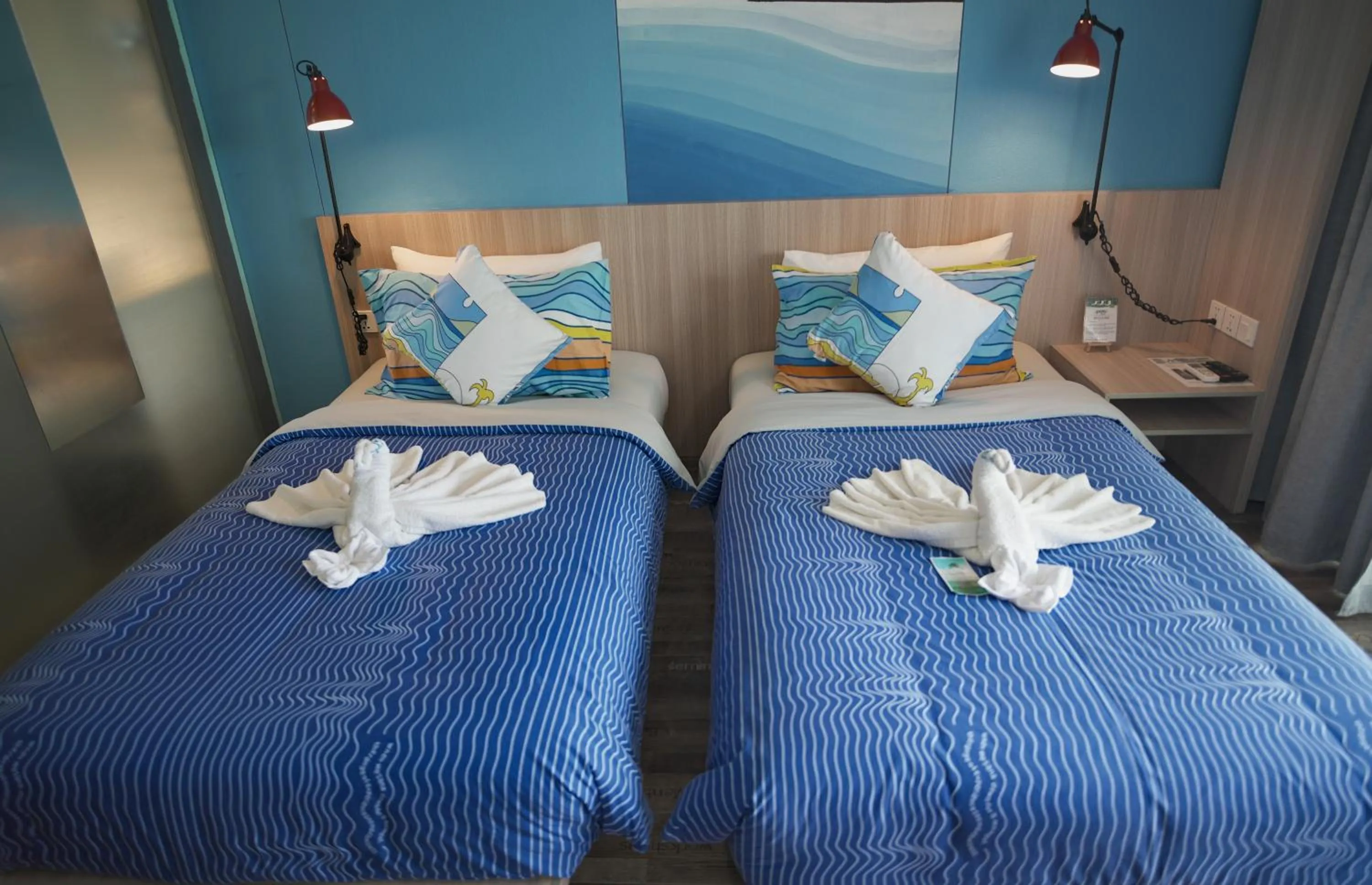 Bed in Apsaras Tribe Siargao