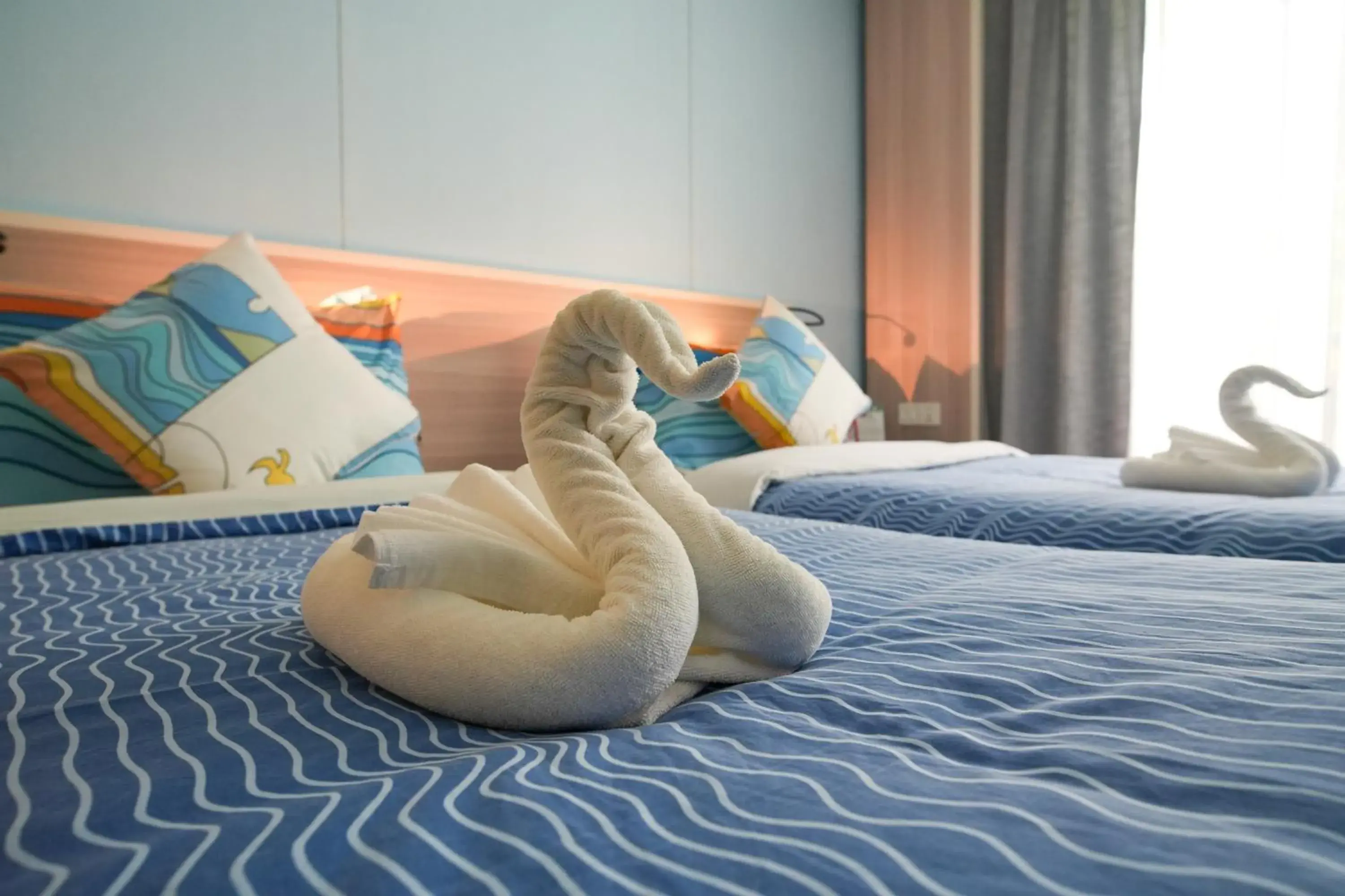 Deluxe Twin Room in Apsaras Tribe Siargao Deluxe Twin Room in Apsaras Tribe Siargao