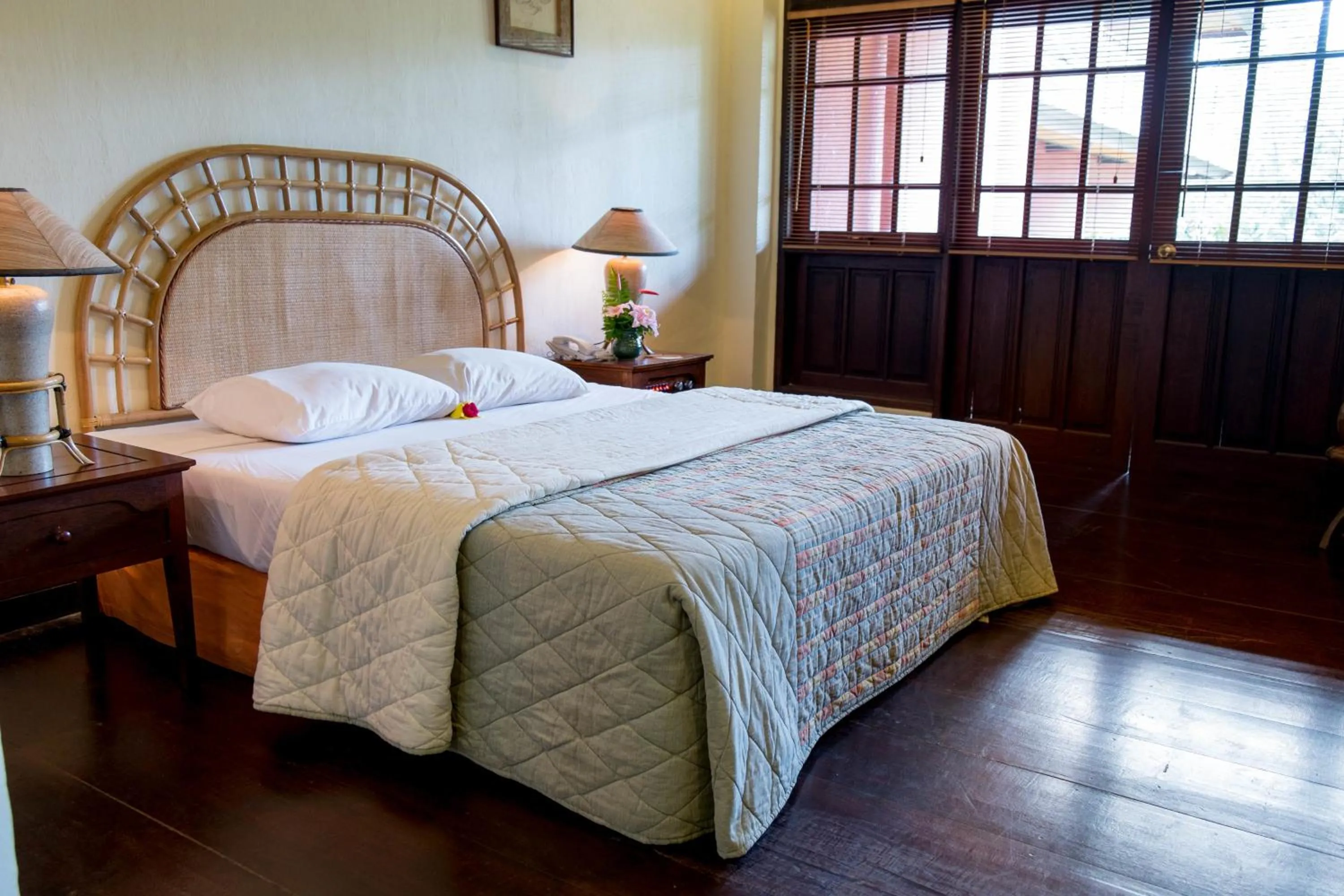 Photo of the whole room, Bed in Toraja Heritage Hotel