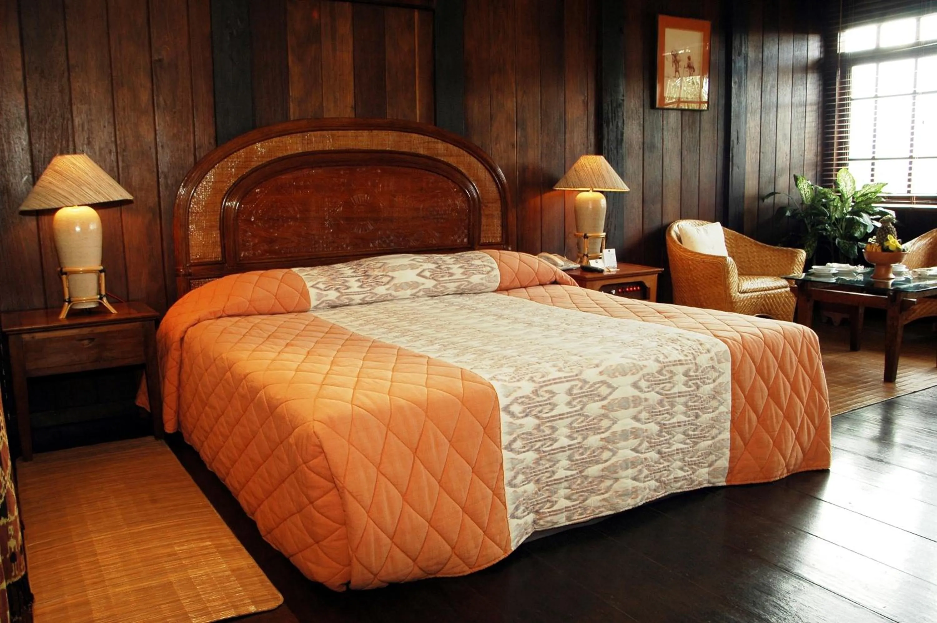 Photo of the whole room, Bed in Toraja Heritage Hotel