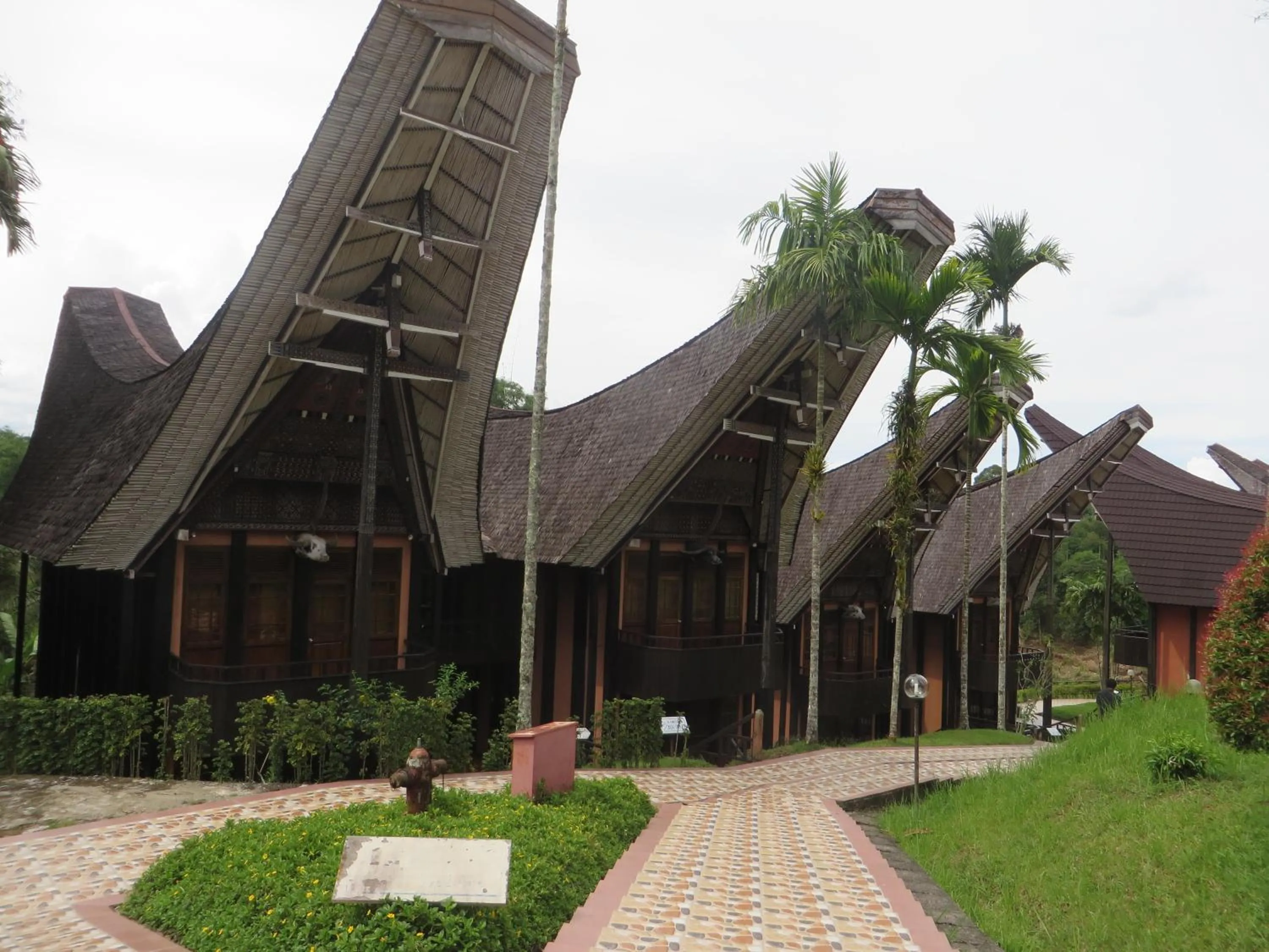 Facade/entrance in Toraja Heritage Hotel