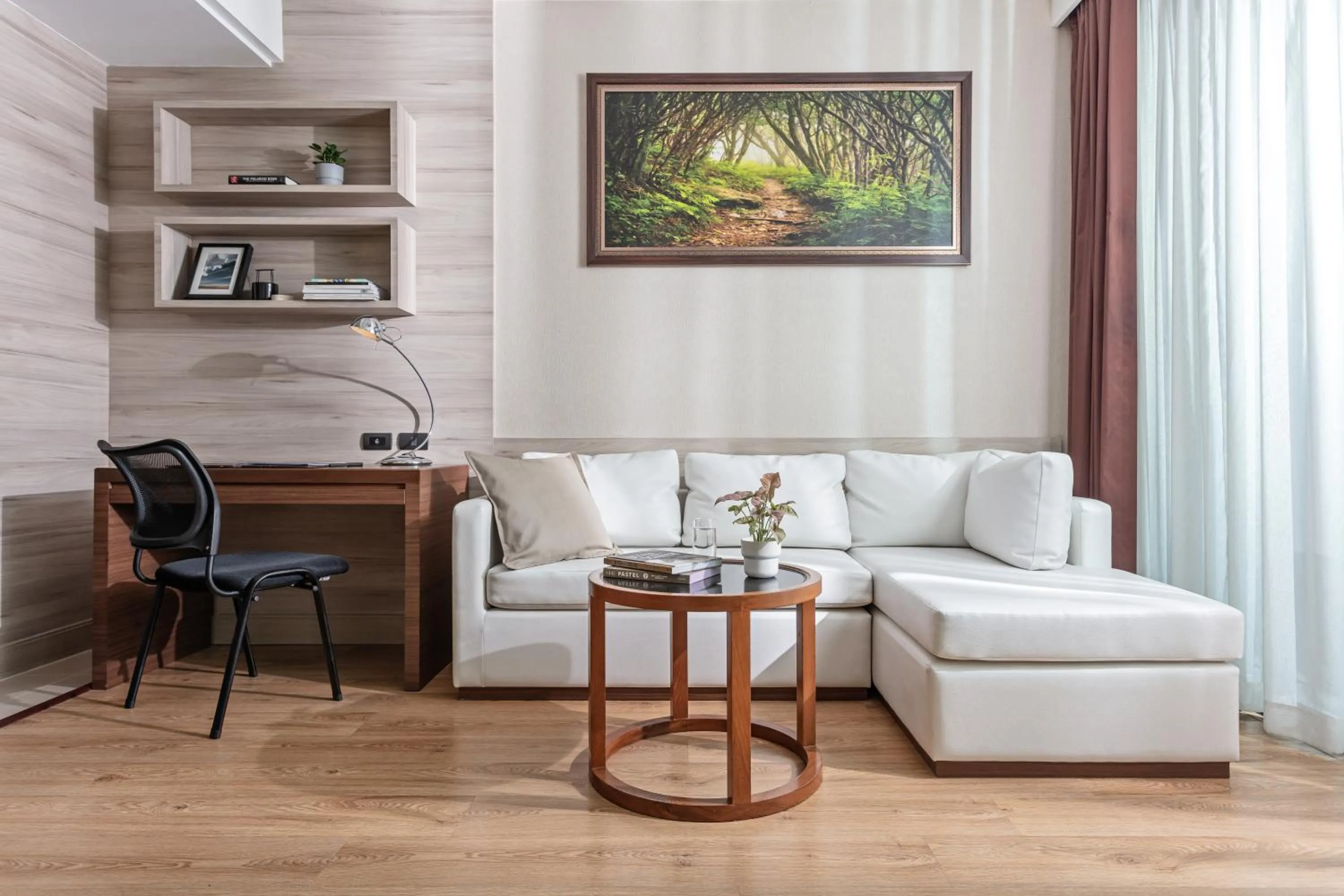 Living room in Adelphi Forty-Nine